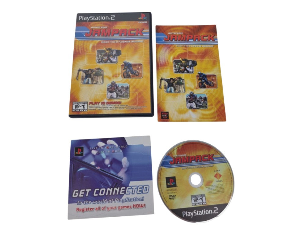 PlayStation 2 Jampack Winter 2003 Demo Disc Complete with Case and Manual