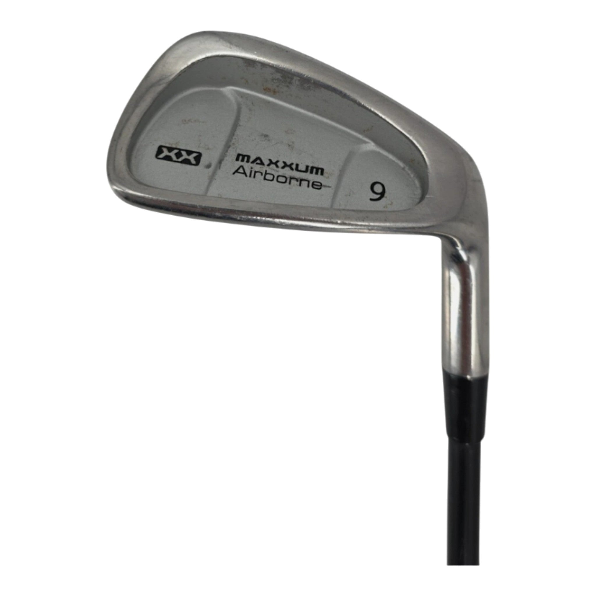 Maxxum Airborne XX Stainless 431 9 Iron Golf Club Mens w/ Graphite Shaft 36 in