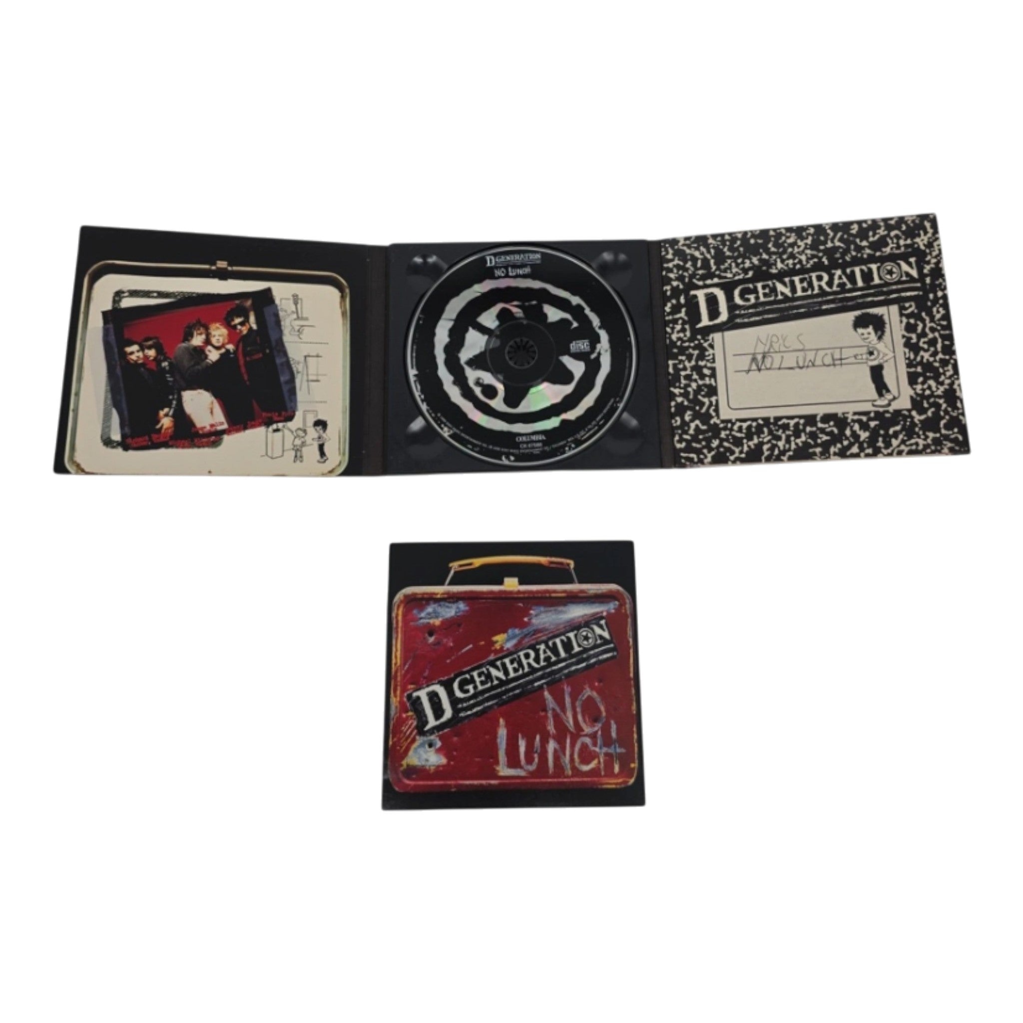 D Generation No Lunch CD 1996 Columbia Records Punk Rock Album