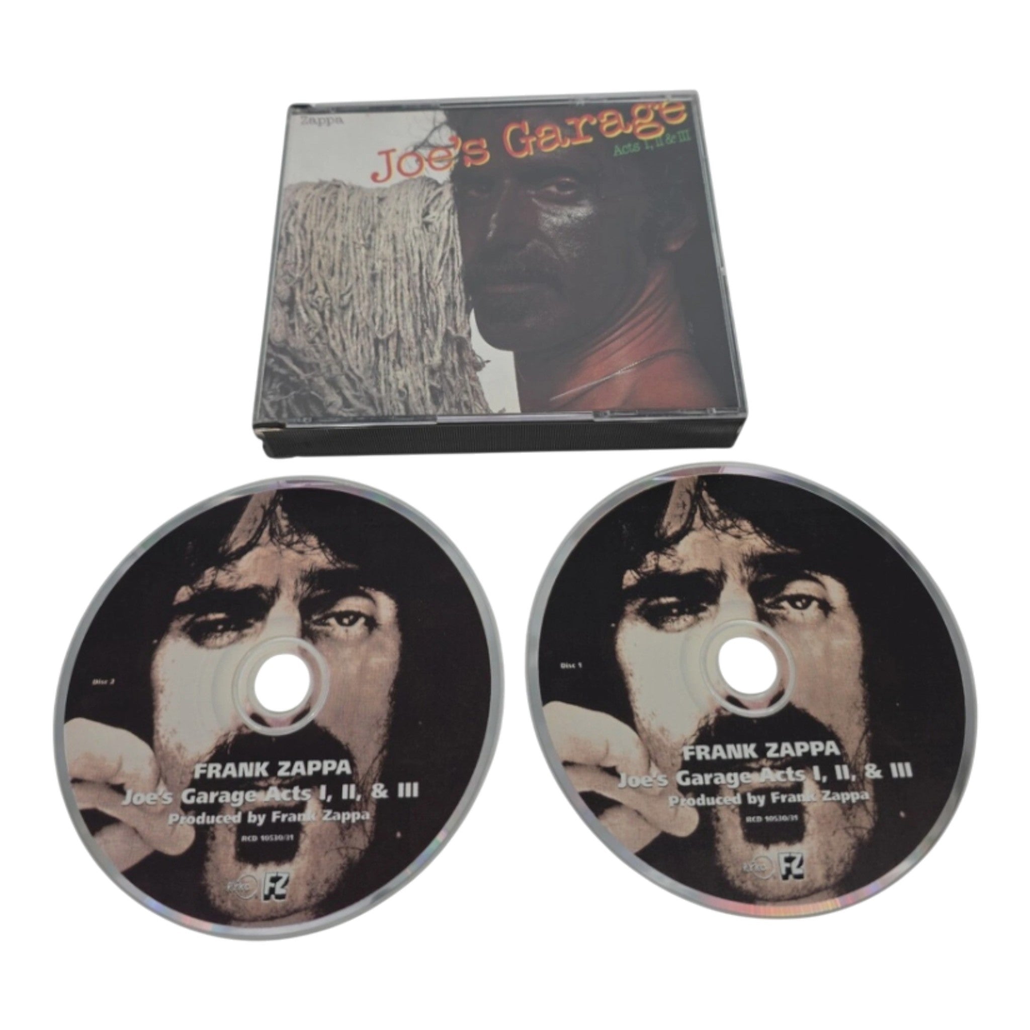 Frank Zappa Joe’s Garage Acts I, II & III 2-CD Album RykoDisc RCD