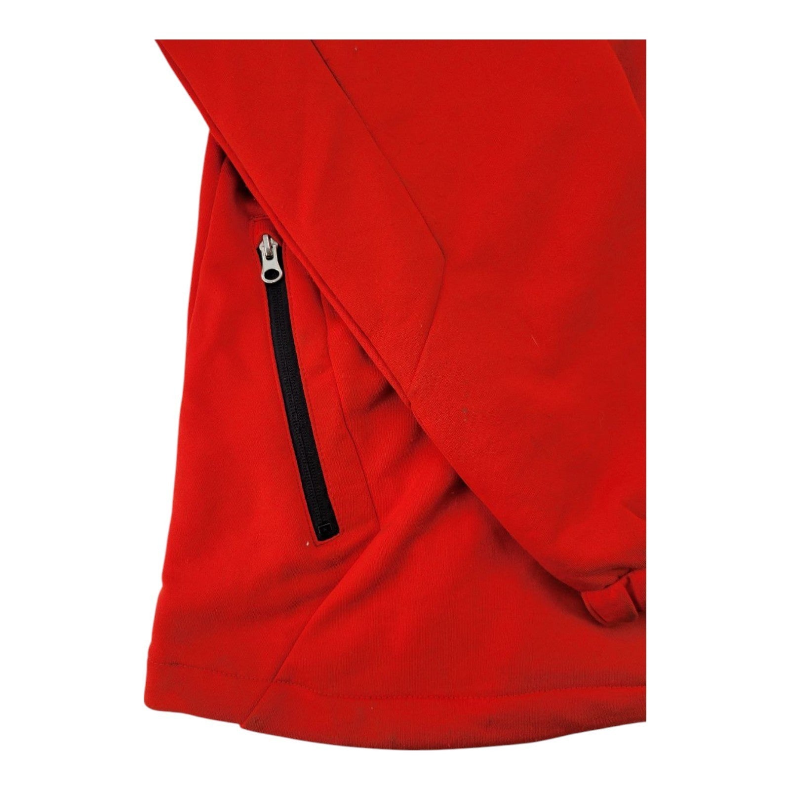 Georgia Bulldogs 1/4 Zip Pullover XL Red Black Zippers Logo Genuine Stuff