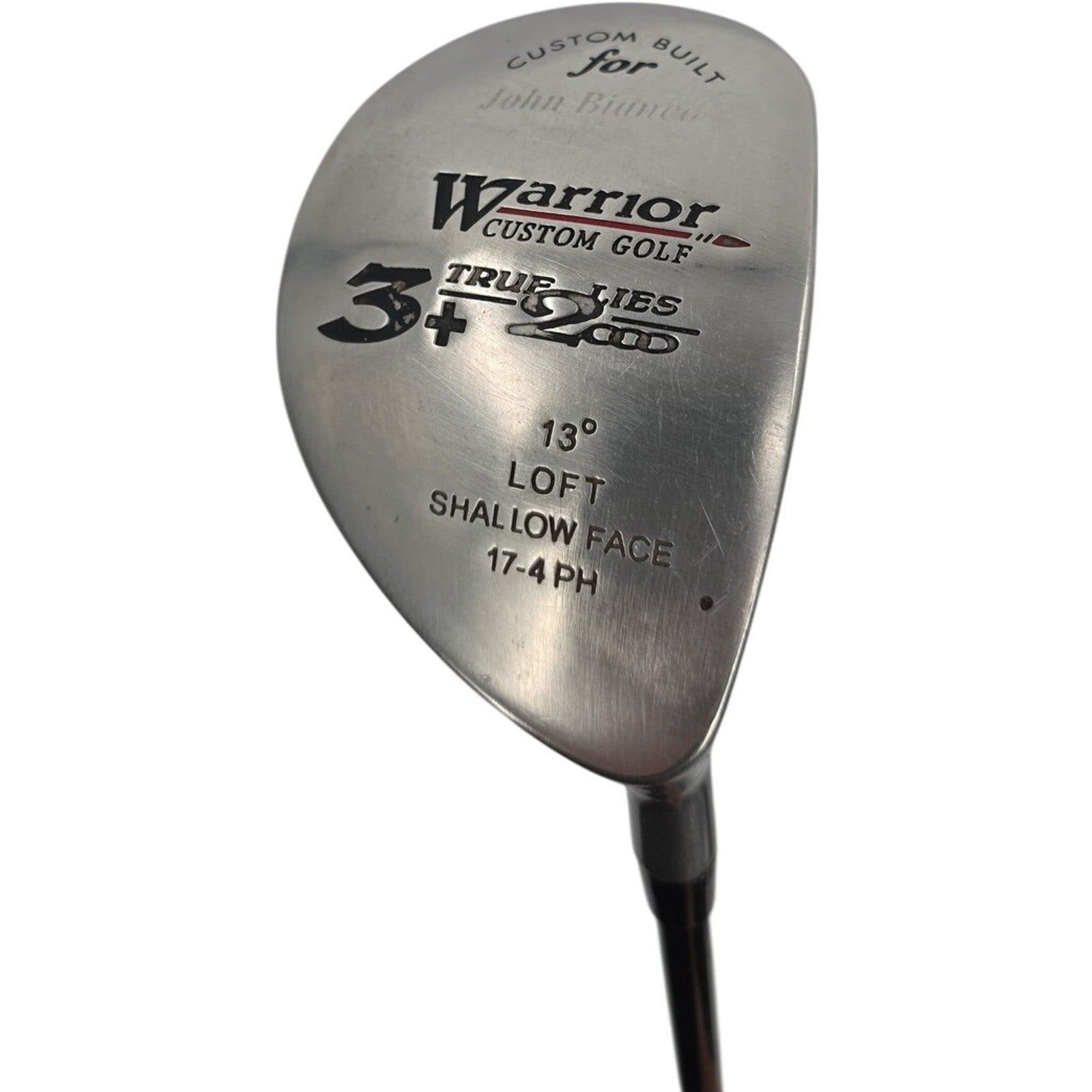 Warrior Custom Golf 13° Shallow Face True Lies 2000 3 Wood Graphite Shaft 44”