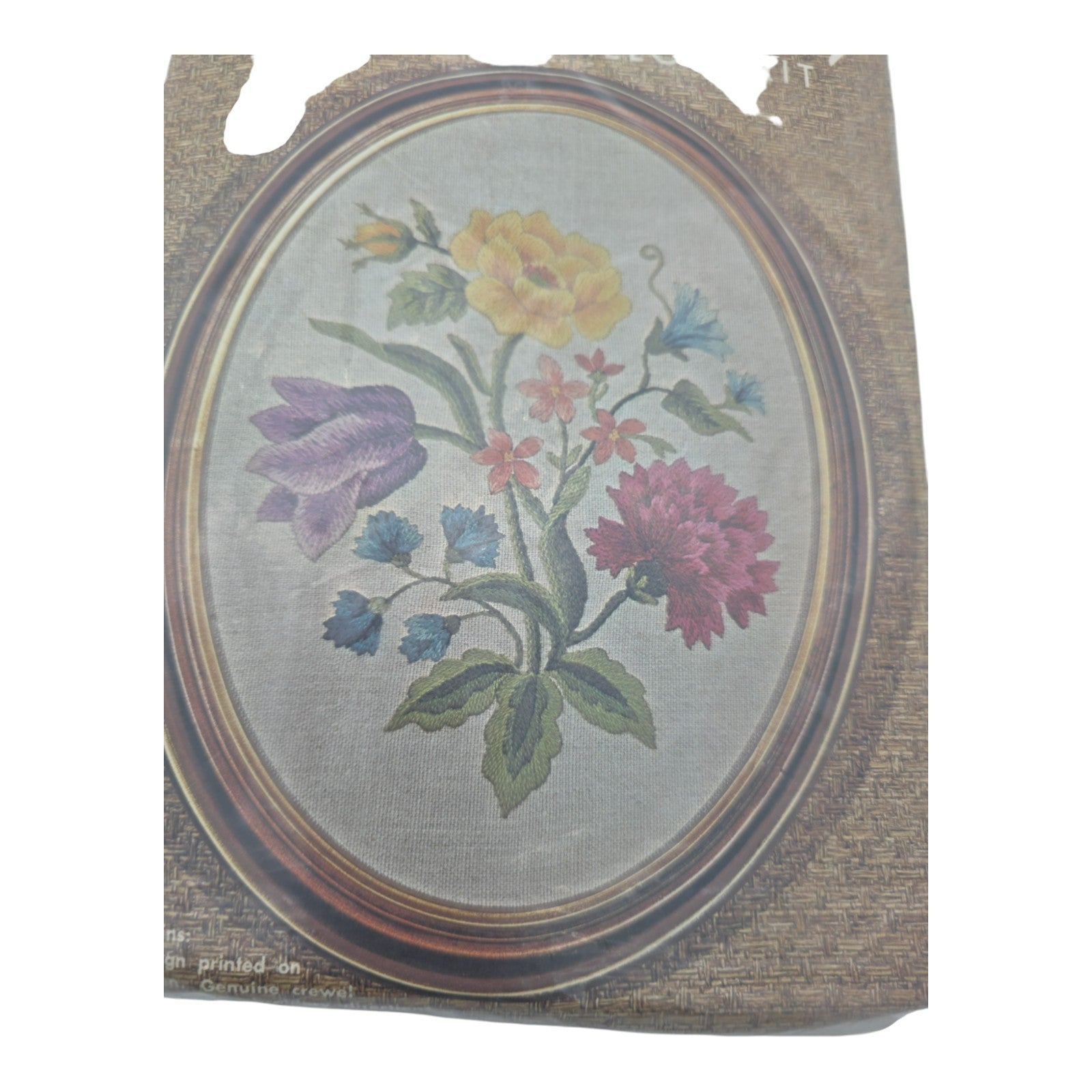 Crewel Embroidery Picture or Pillow Kit