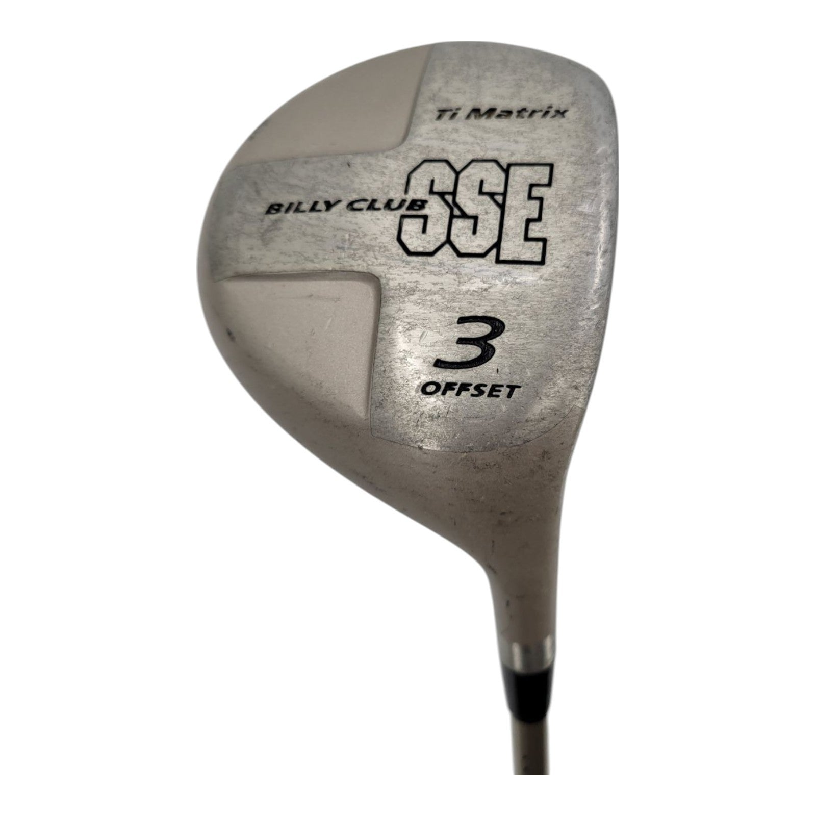 Ti Matrix Billy Club RH 3 Wood Offset Golf Club Graphite Shaft 43"