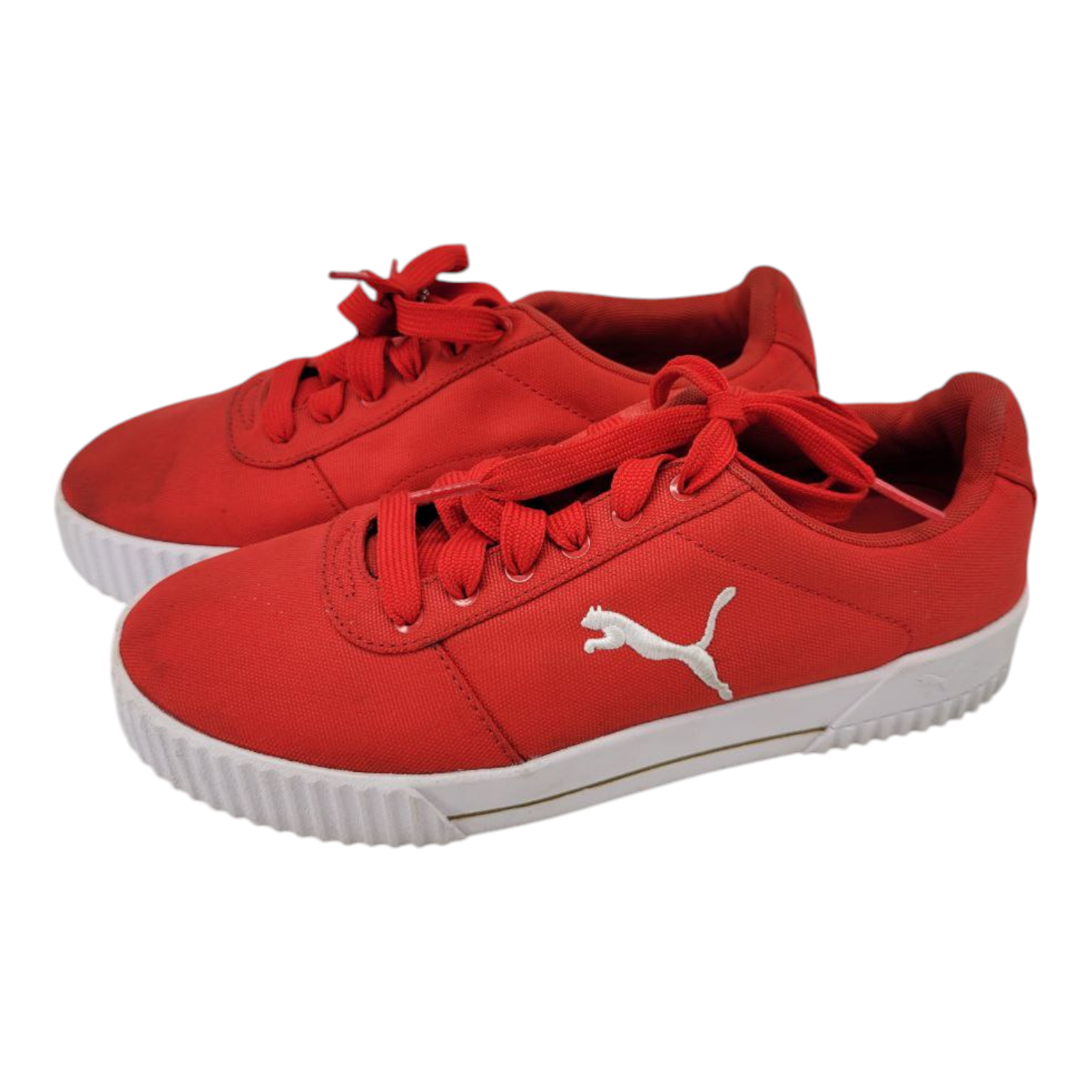 Puma SoftFoam Carina Summer Cat Red Sneakers Womens Size 9.5 373997-04