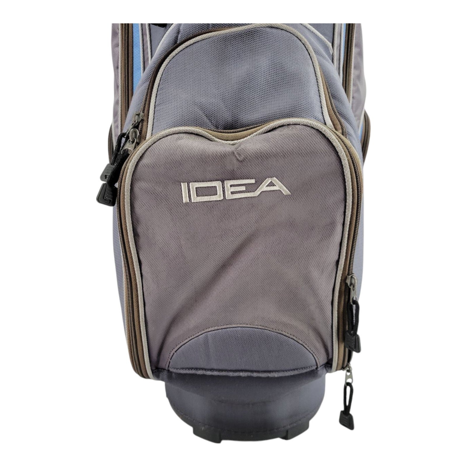 Adams Golf Idea A7OS Gray Blue 14 Way Cart Golf Bag Golf Bag