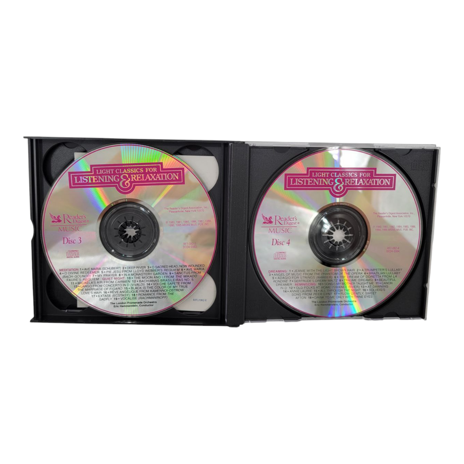 Readers Digest Light Classics Kenny G and Zamfir 6 CD Bundle