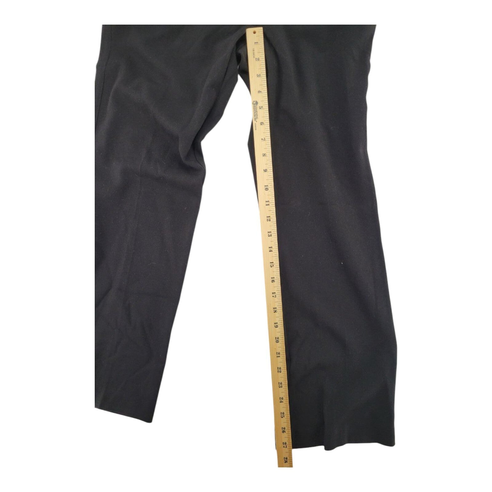 Rafaella Black Bootcut Dress Pants Size 2P Mid Rise Stretch