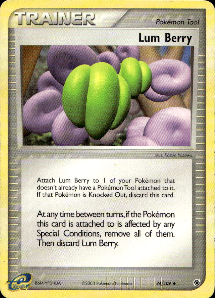 EX Ruby & Sapphire Lum Berry 84/109 Normal