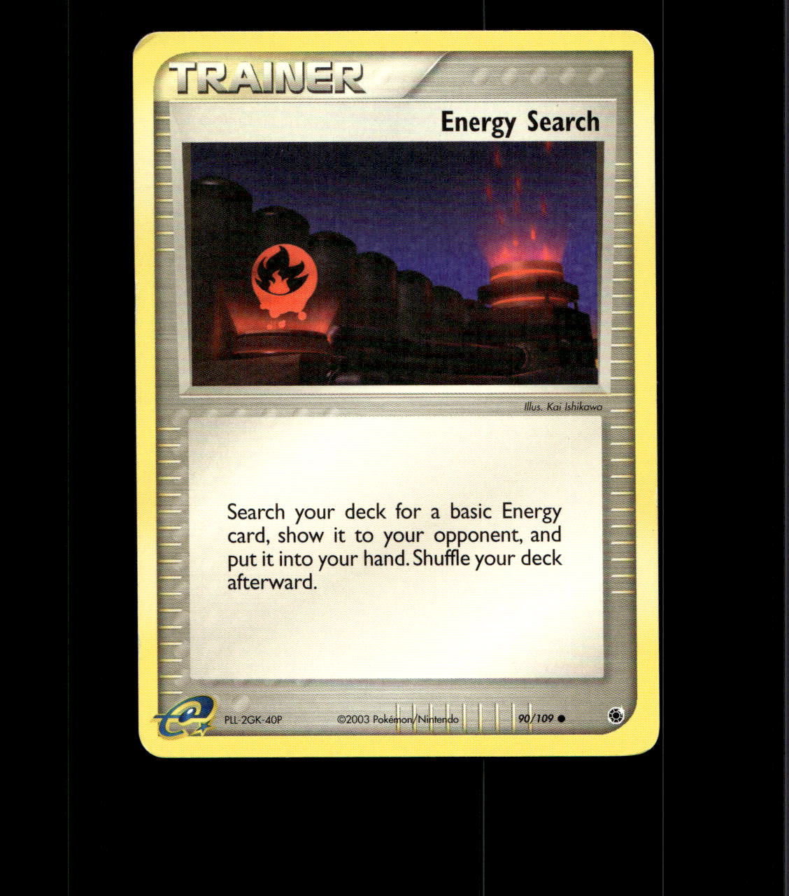 Energy Search - 90/109 - EX Ruby & Sapphire - Moderately Played