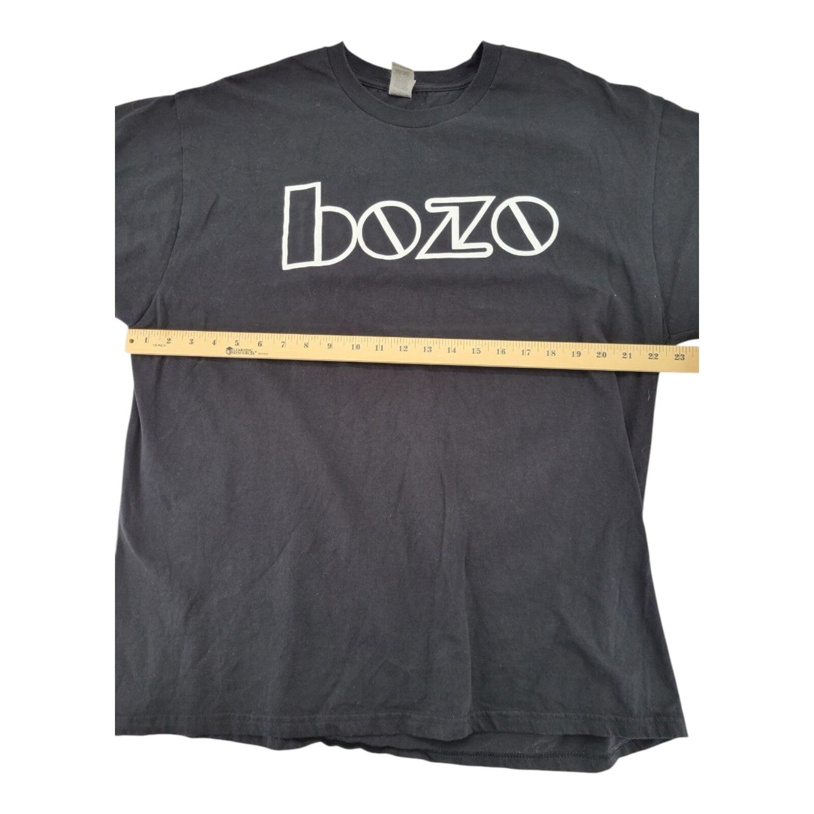 Gildan Hammer Bozo Logo Black T-Shirt Short Sleeve Tee Size XL