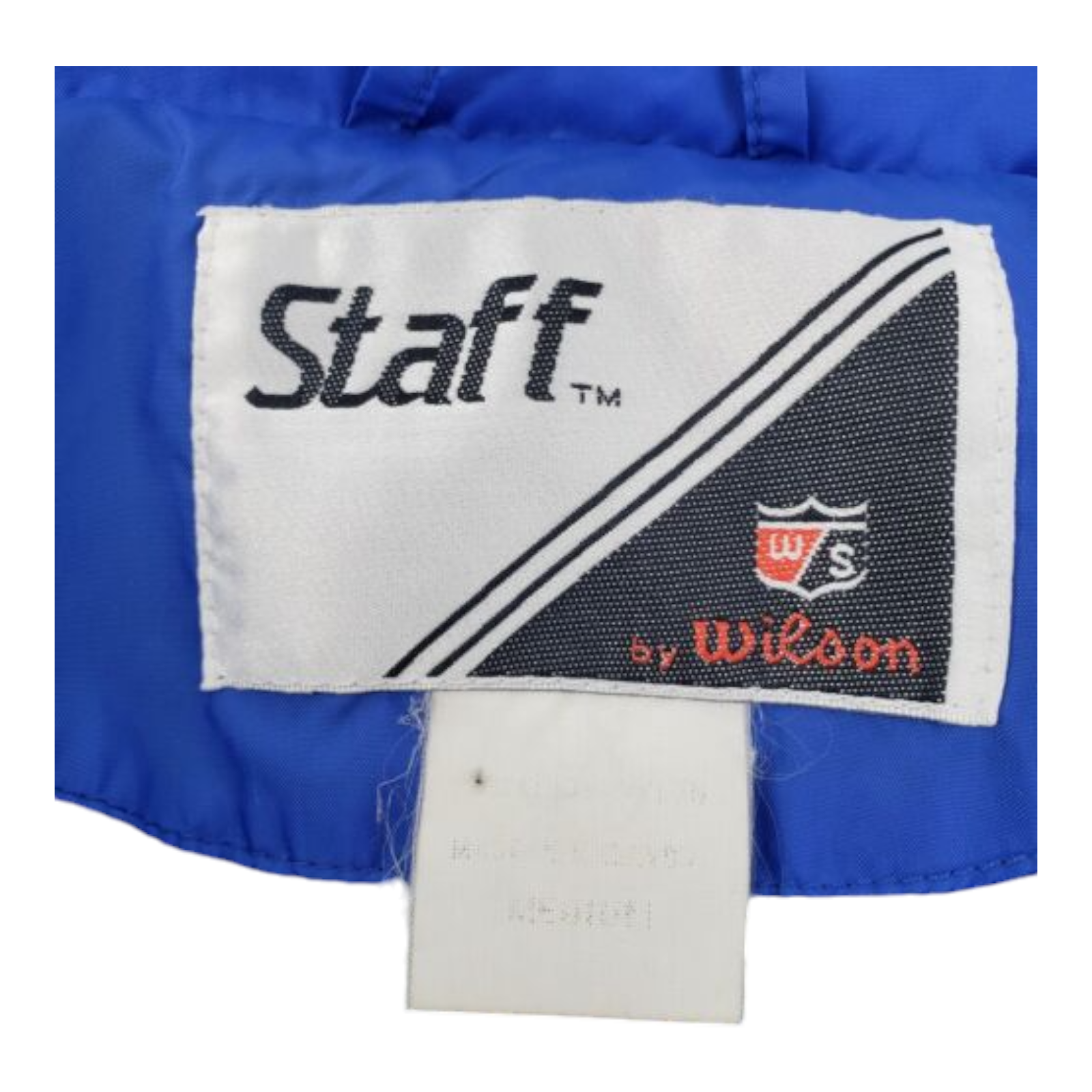 Vintage Wilson Staff Windbreaker Sports Jacket with Hood Medium