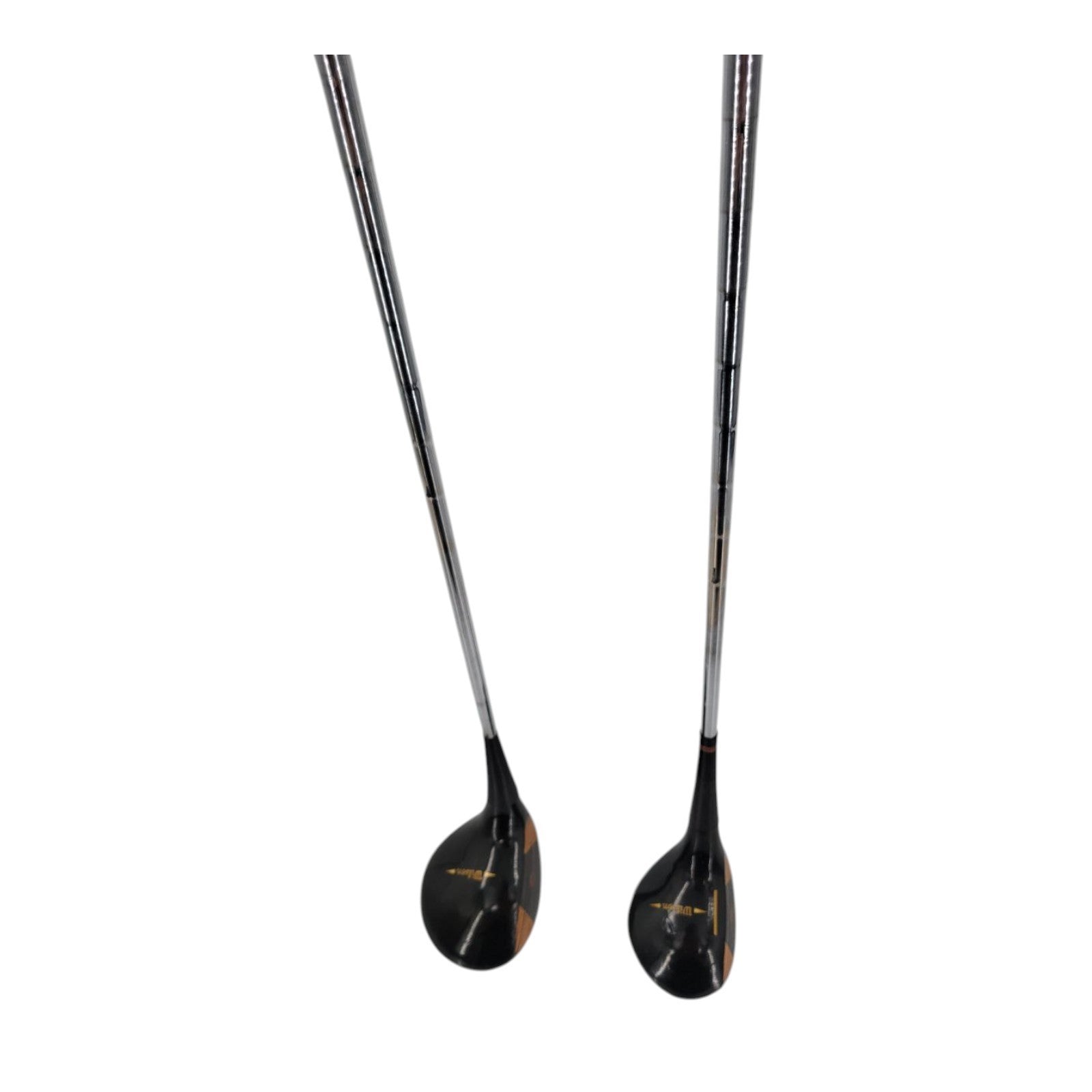 Wilson Staff II Mens RH Driver and 4 Wood Steel Shafts Original Swing Rite Grips