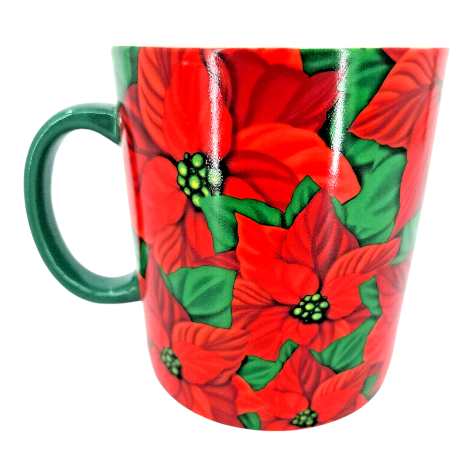 2020 Starbucks Holly Pattern Christmas Mug 26 oz Festive Holiday Coffee Cup