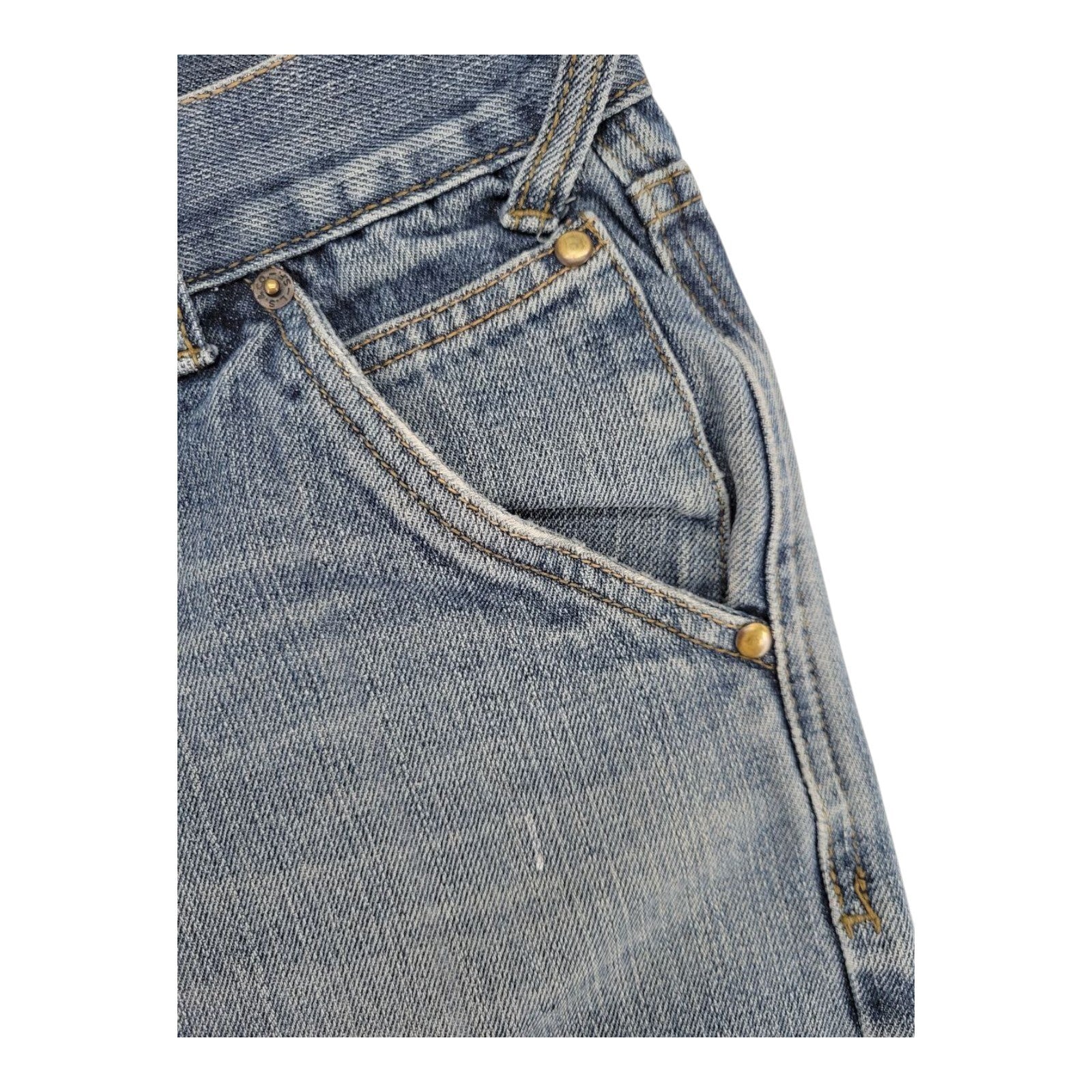 Levi's Denim Shorts Mens Blue Loose Straight Fit Carpenter Pockets Size 30
