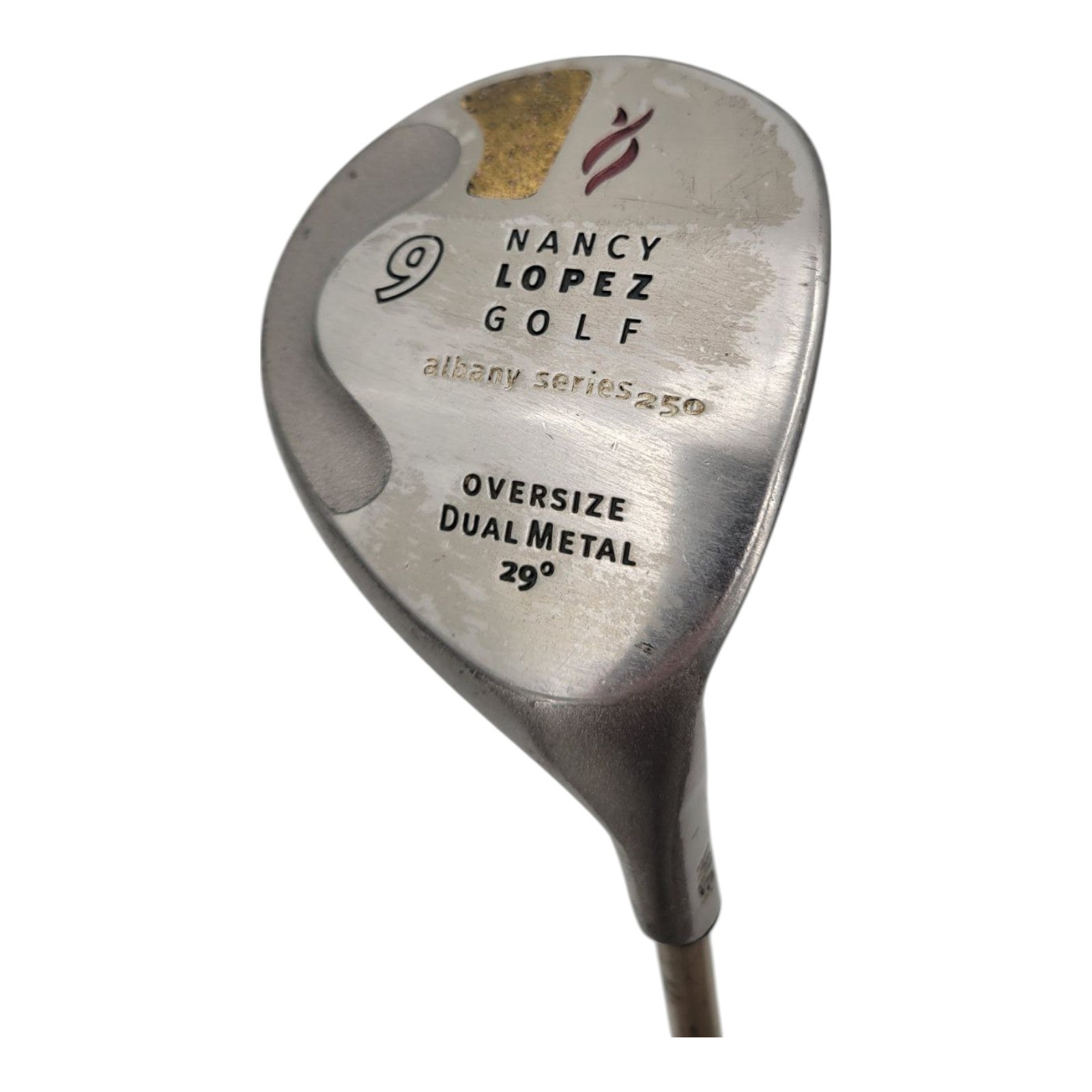 Nancy Lopez Golf Albany Series 250 9 Wood 29° Oversize Dual Metal Graphite Shaft