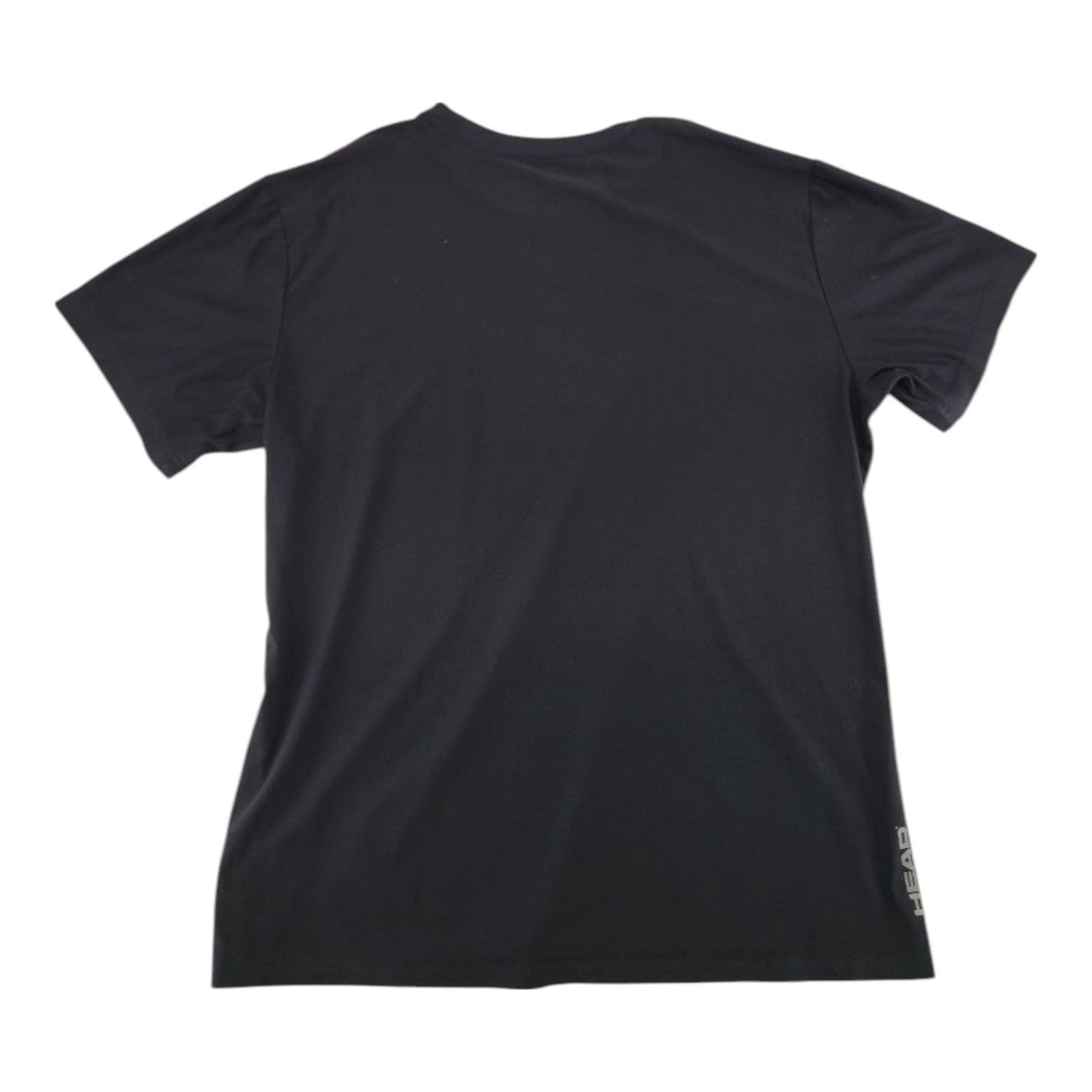 HEAD Hypertek Men's Black Athletic T-Shirt M Stretch Performance Gym Tee