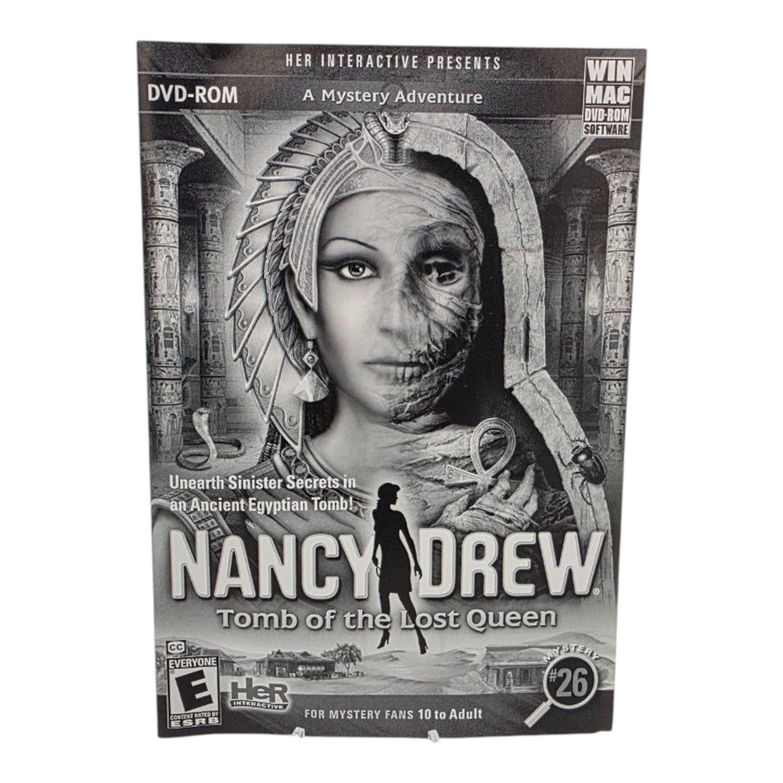 Nancy Drew Tomb of the Lost Queen PC Game Win Mac 2012 Complete Tested