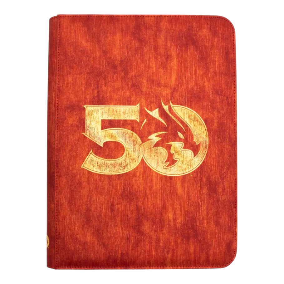 Ultra Pro Dungeons & Dragon 50th Anniversary Premium Zippered Book Folio