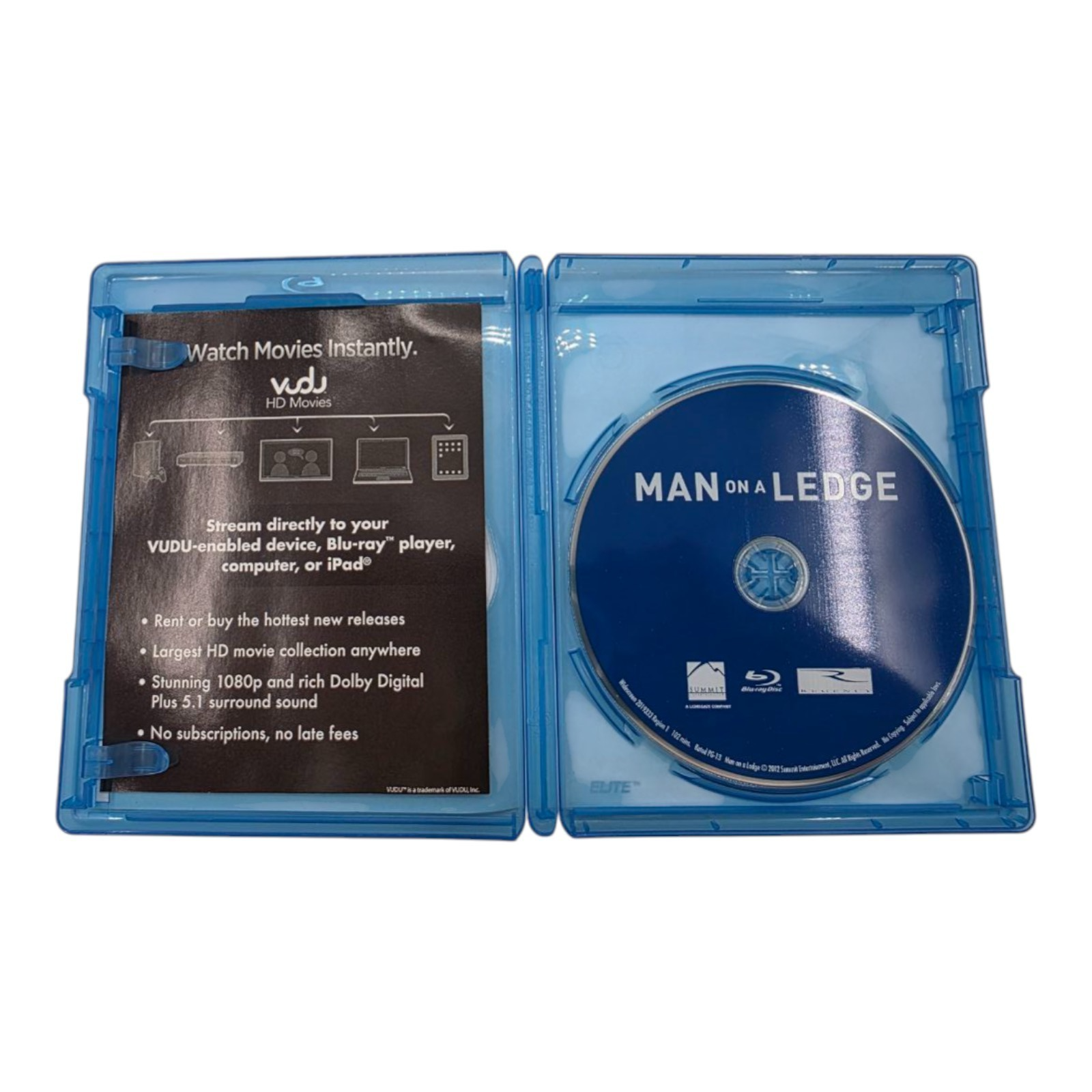 Man on a Ledge Takers Gran Torino The Hangover Part II Lot of 4 Blu ray Movies