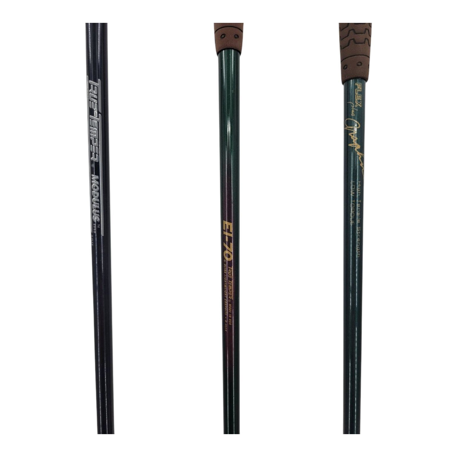 Hero Plus Driver 5 7 Woods 3 Club Set Graphite Shafts Chamois Grips Mens RH