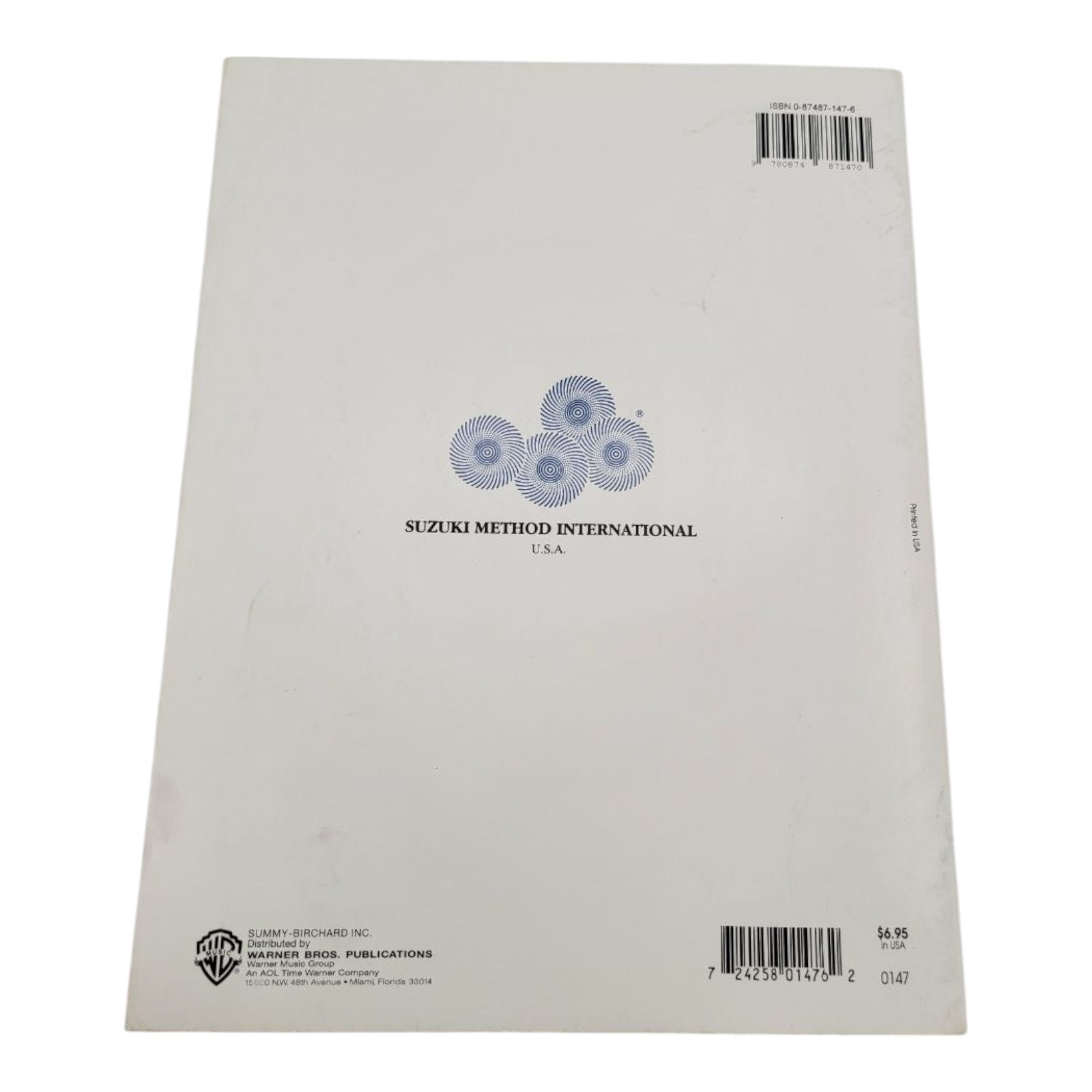 Suzuki Violin School Volume 2 Piano Accompaniment Book Method International