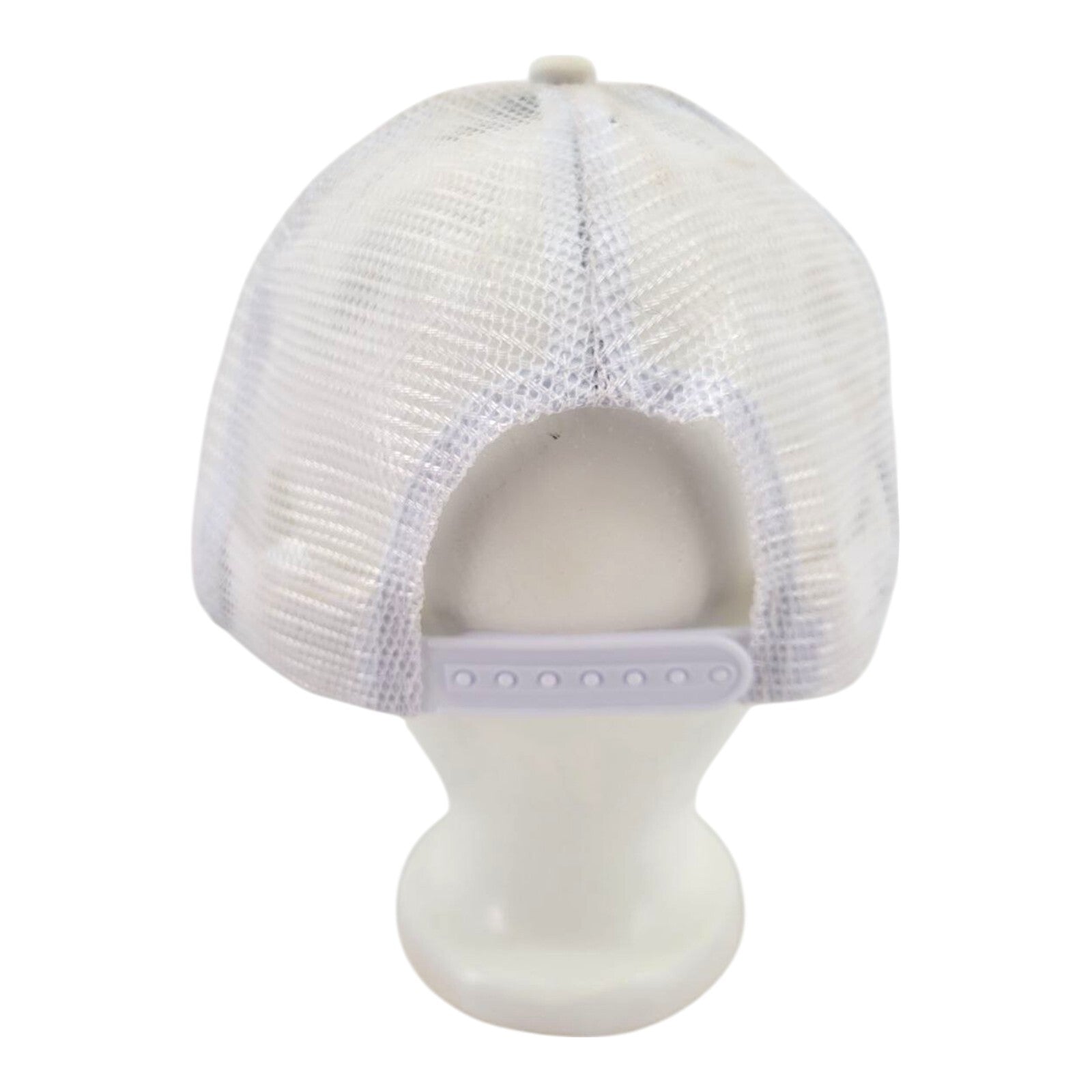 Guardian White Snapback Trucker Hat 3D Foam Mesh Panel Cap Adjustable