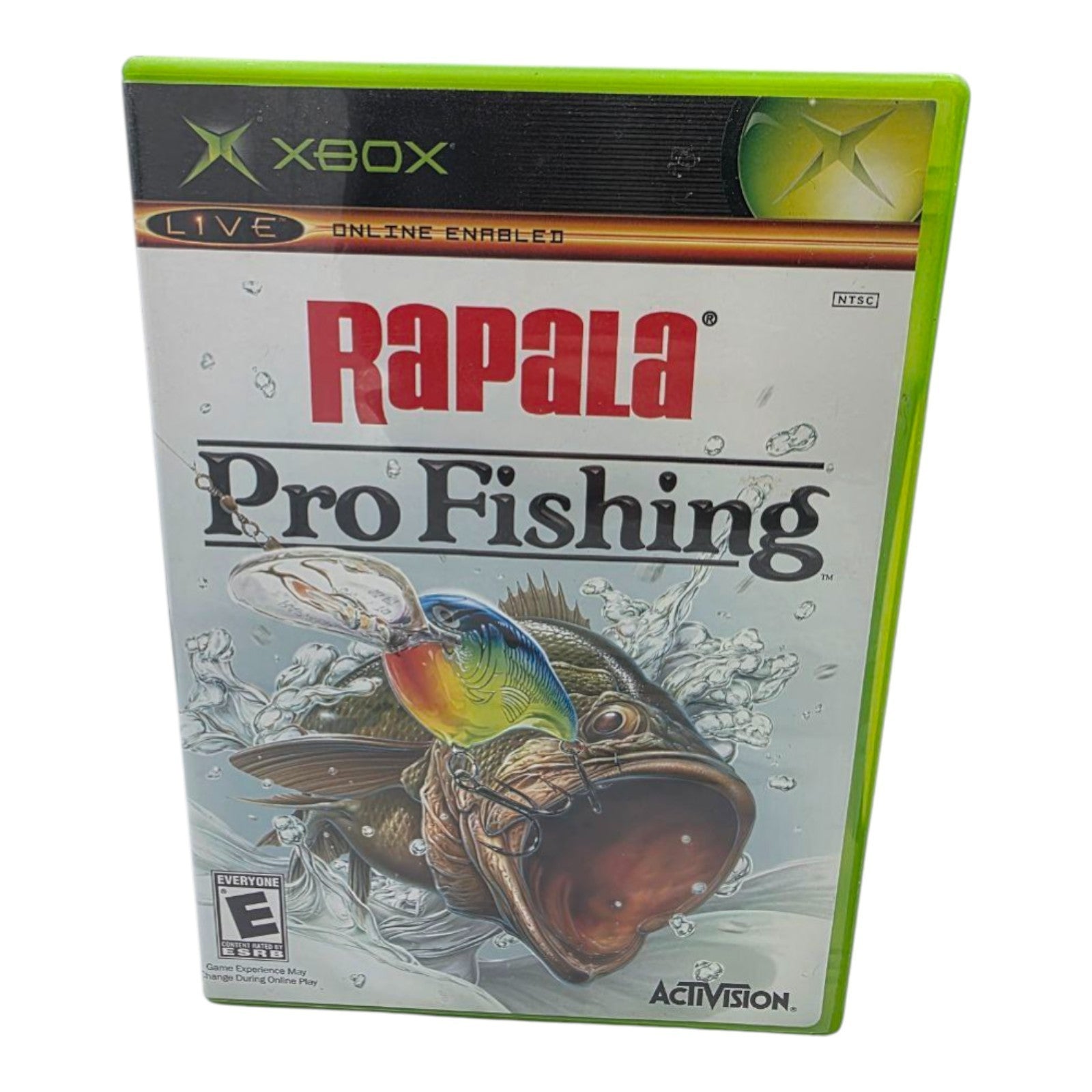 Rapala Pro Fishing Xbox 2004 Complete CIB Manual & Disc Included
