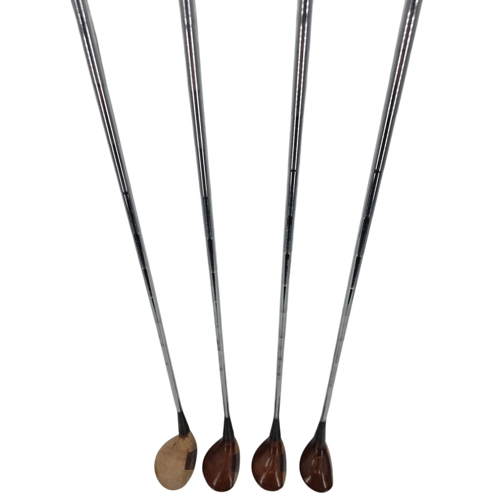 Titleist Persimmon 1 3 4 5 Wood Golf Club Bundle RH S Flex Steel Shaft Nike Grip