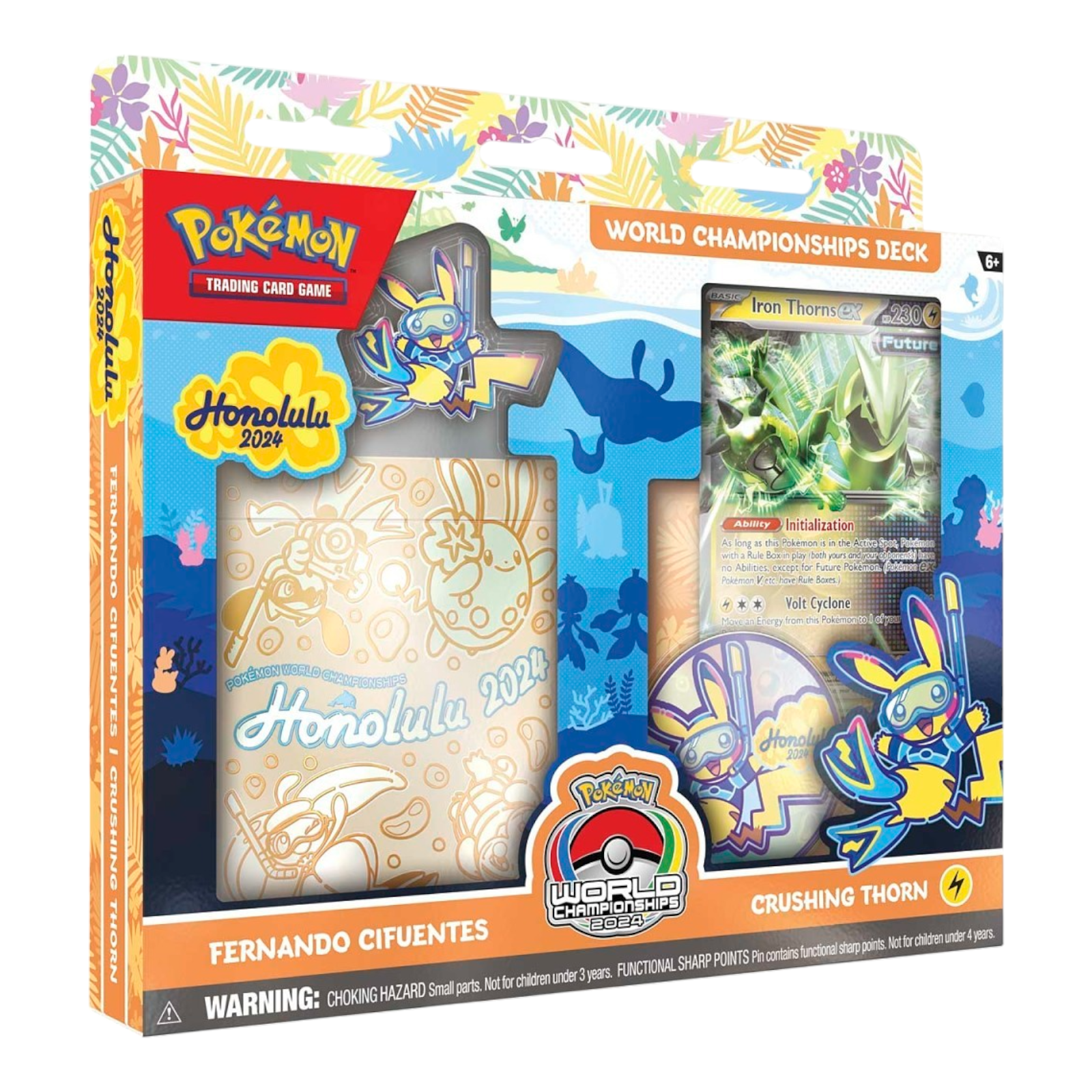 Pokémon TCG 2024 World Championships Deck Fernando Cifuentes Crushing Thorn
