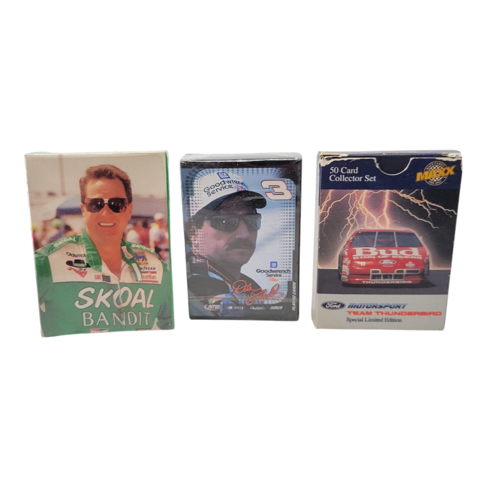 NASCAR Collectible Card Bundle Harry Gant Dale Earnhardt Ford Team Thunderbird