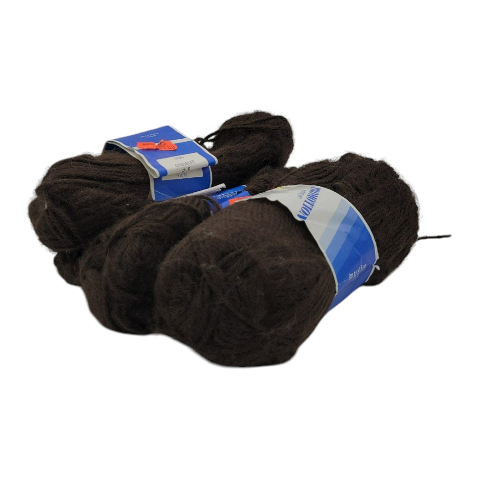 ProMotion Knitting Yarn 1.75oz Skeins Chocolate Cocoa Lot of 4