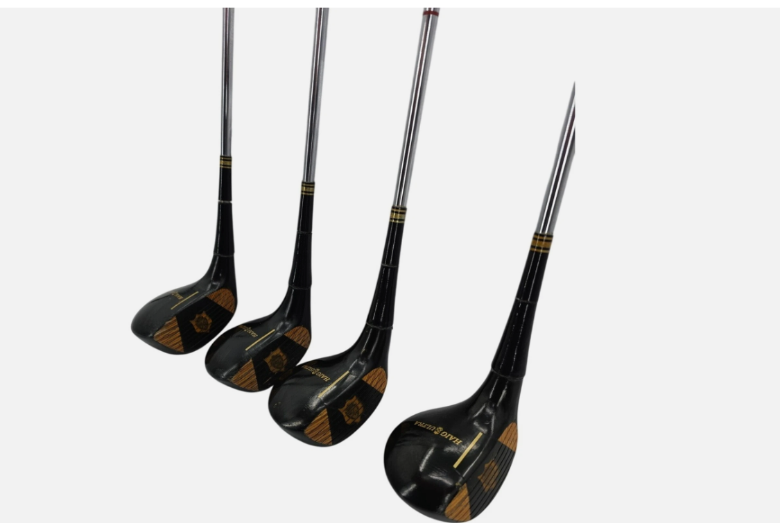 Walter Hagen Haig Ultra Driver 3 4 And 5 Fairway Wood Four Golf Club Bundle RH