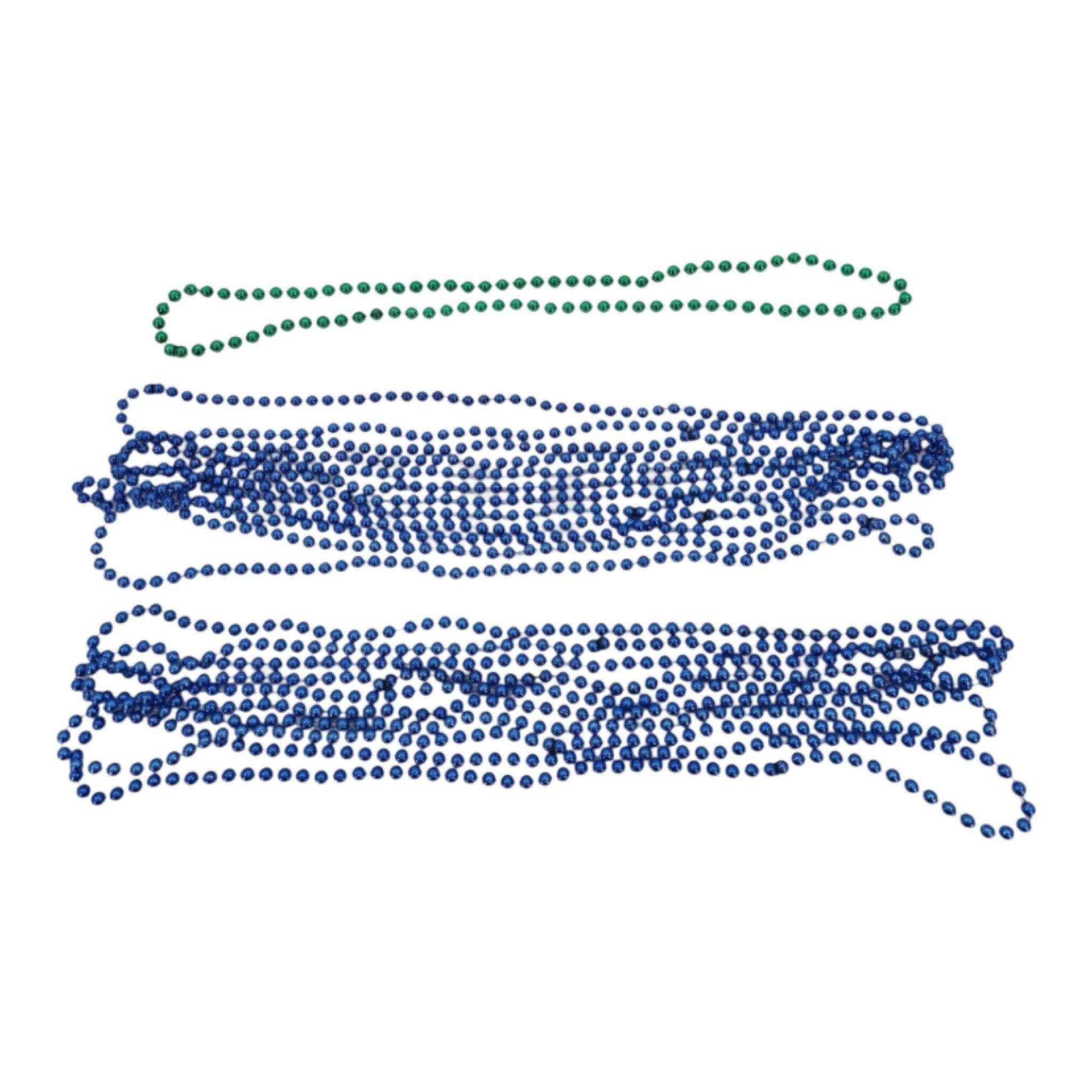 Martin Gras Beads 15" Blue And Green Lot of 12