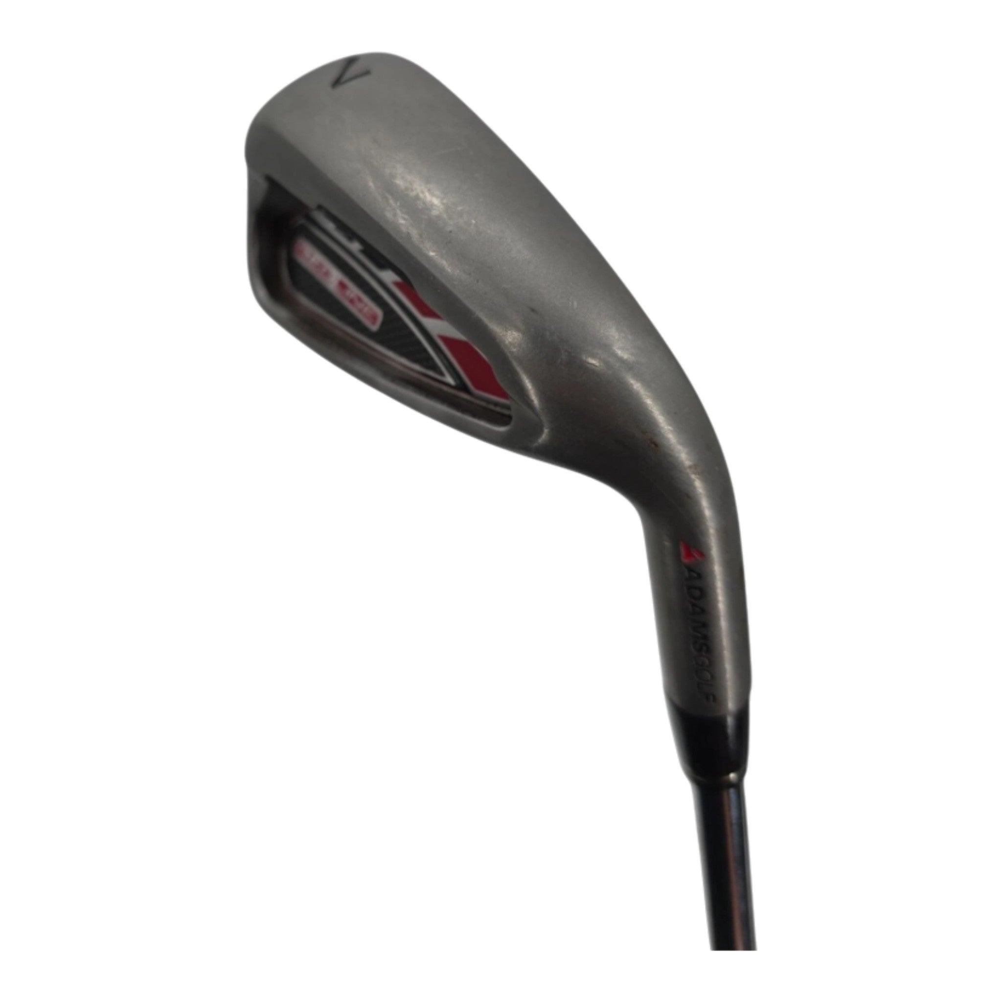 Adams Golf Velocity Slot Tech Redline 7 Iron Club RH Stiff-Flex Steel Mens 38”