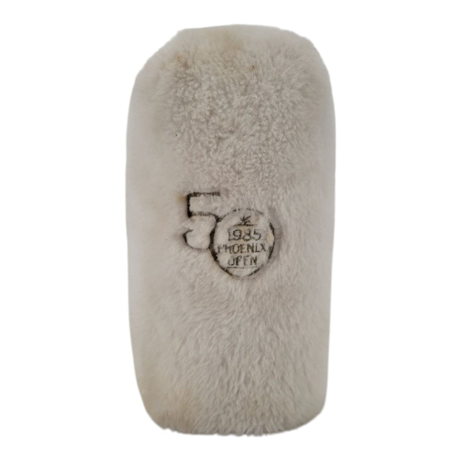 1985 Phoenix Open 50th Anniversary Golf Club Headcover White Fuzzy
