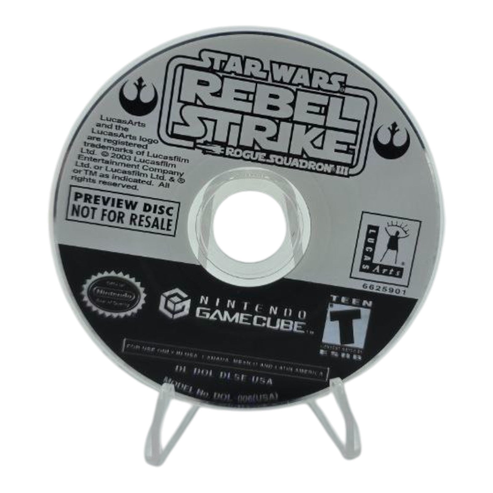 Star Wars Rebel Strike Rogue Squadron III Limited Edition Preview Disc 2003