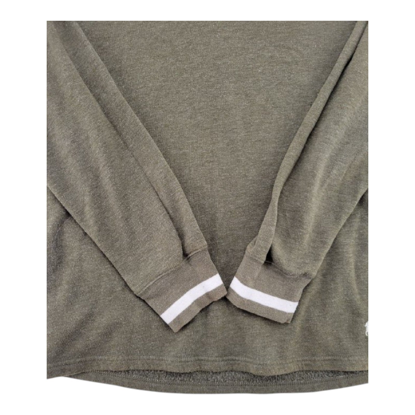 Polo Ralph Lauren Green Fleece Pullover Shirt Mens Sleepwear Long Sleeve Size L