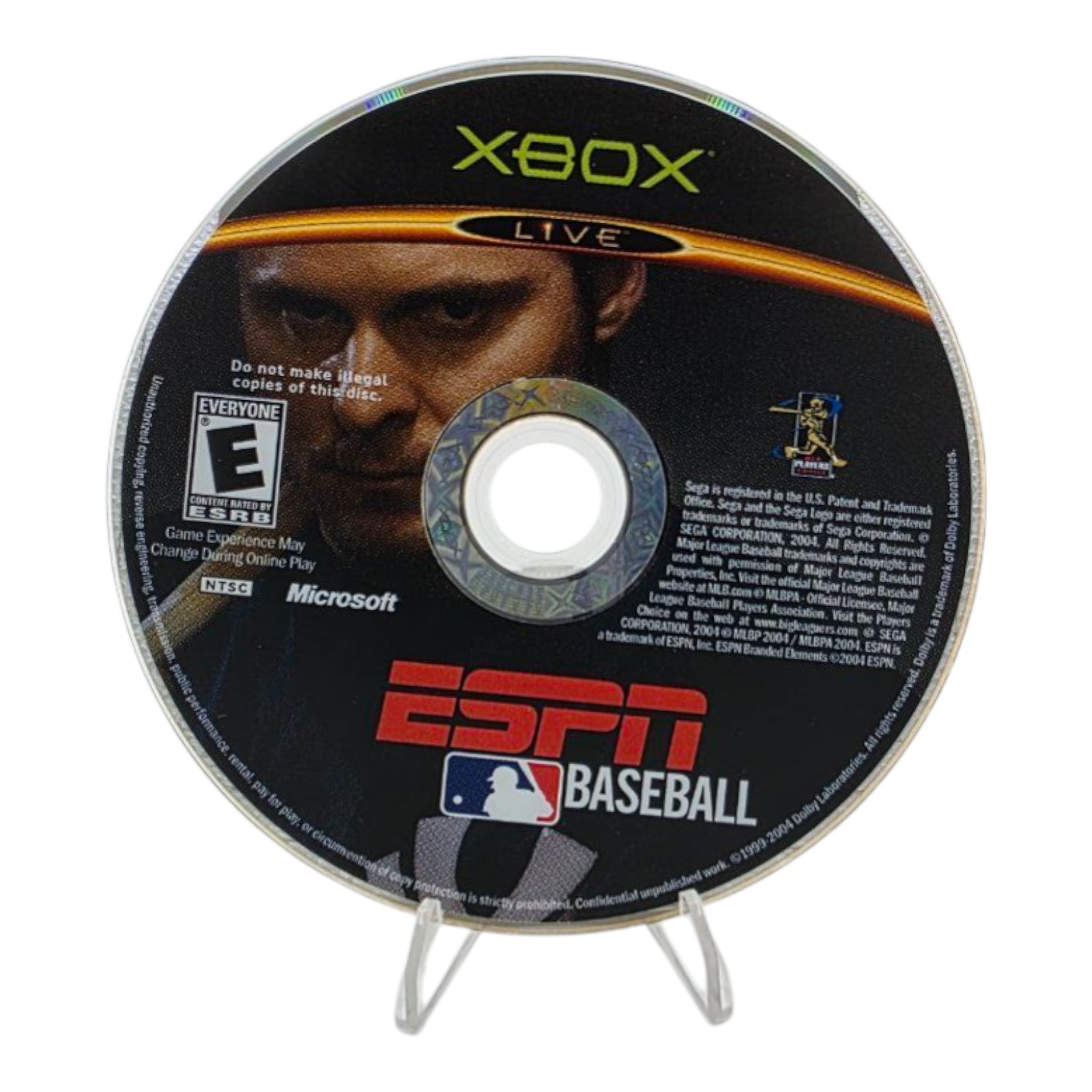 ESPN Major League Baseball 2K4 Xbox 2004 Complete CIB Manual & Disc Included