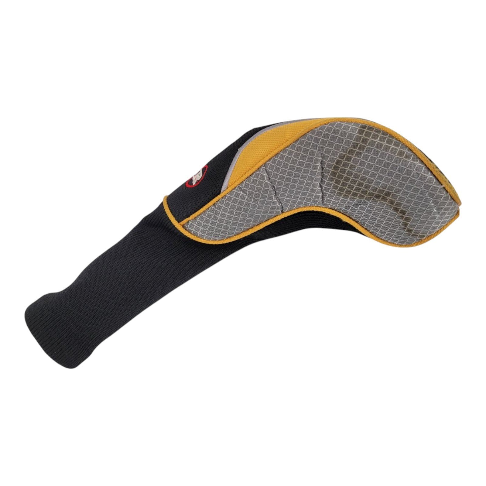 Ram Axial Driver Headcover Black Yellow Gray Knit Sock Golf Club Cover