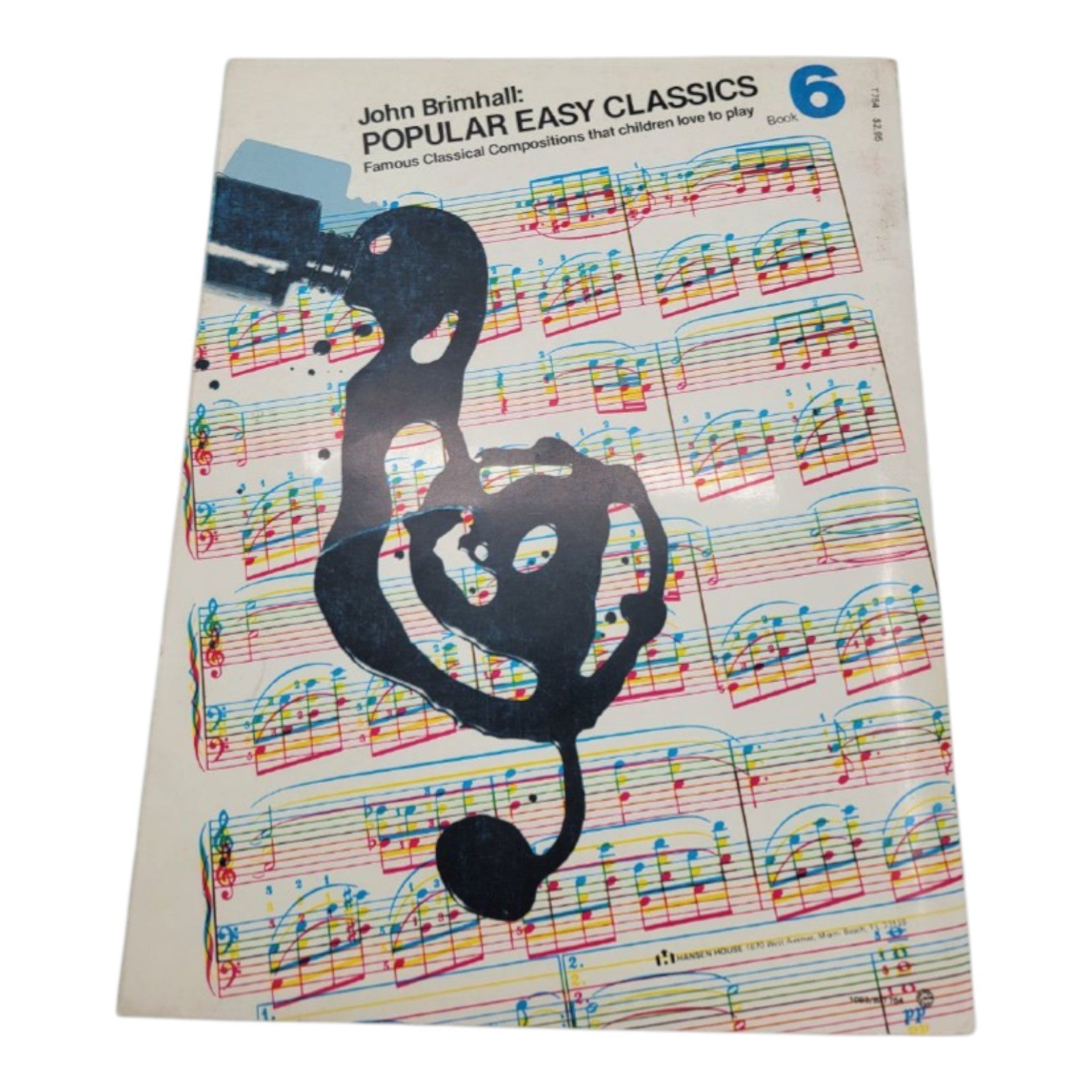 John Brimhall Popular Easy Classics Book 6 Hansen House Sheet Music for Children