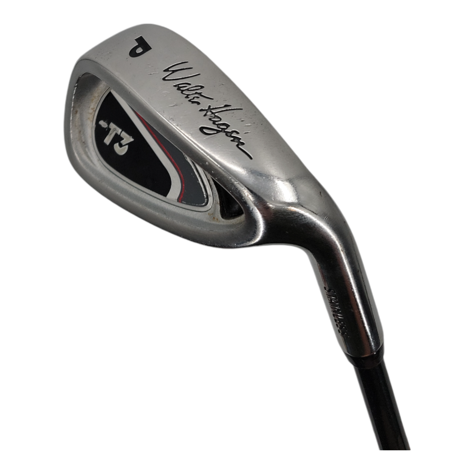 Walter Hagan T3 Stainless PW Graphite Shaft 36" and Original Grip RH Golf Club
