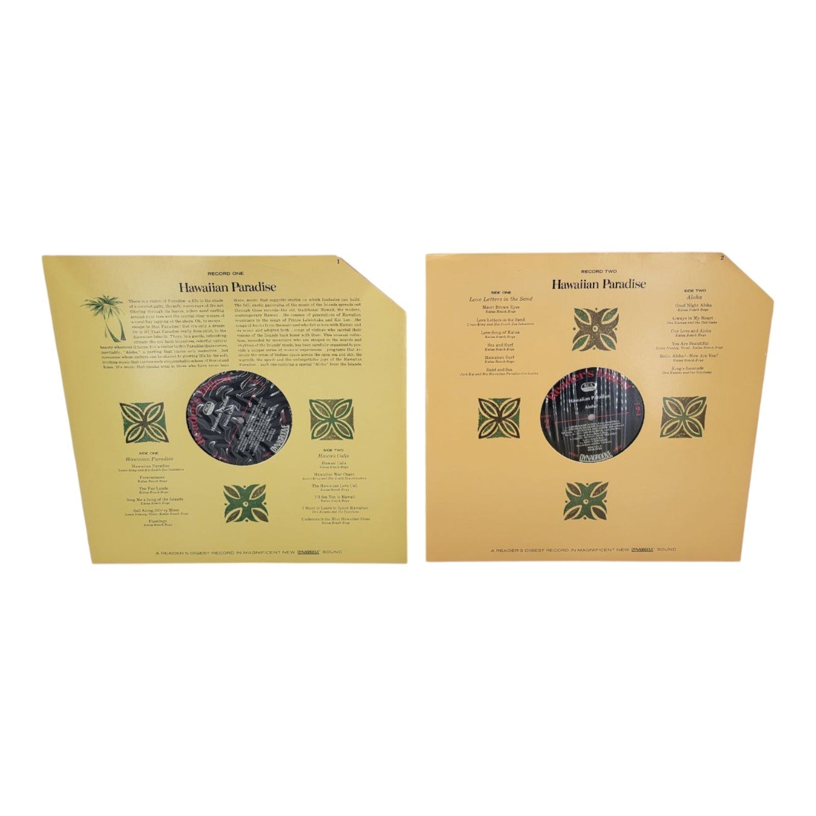 Readers Digest Hawaiian Paradise Delightful Music Of The Islands 6 Vinyl LP Set