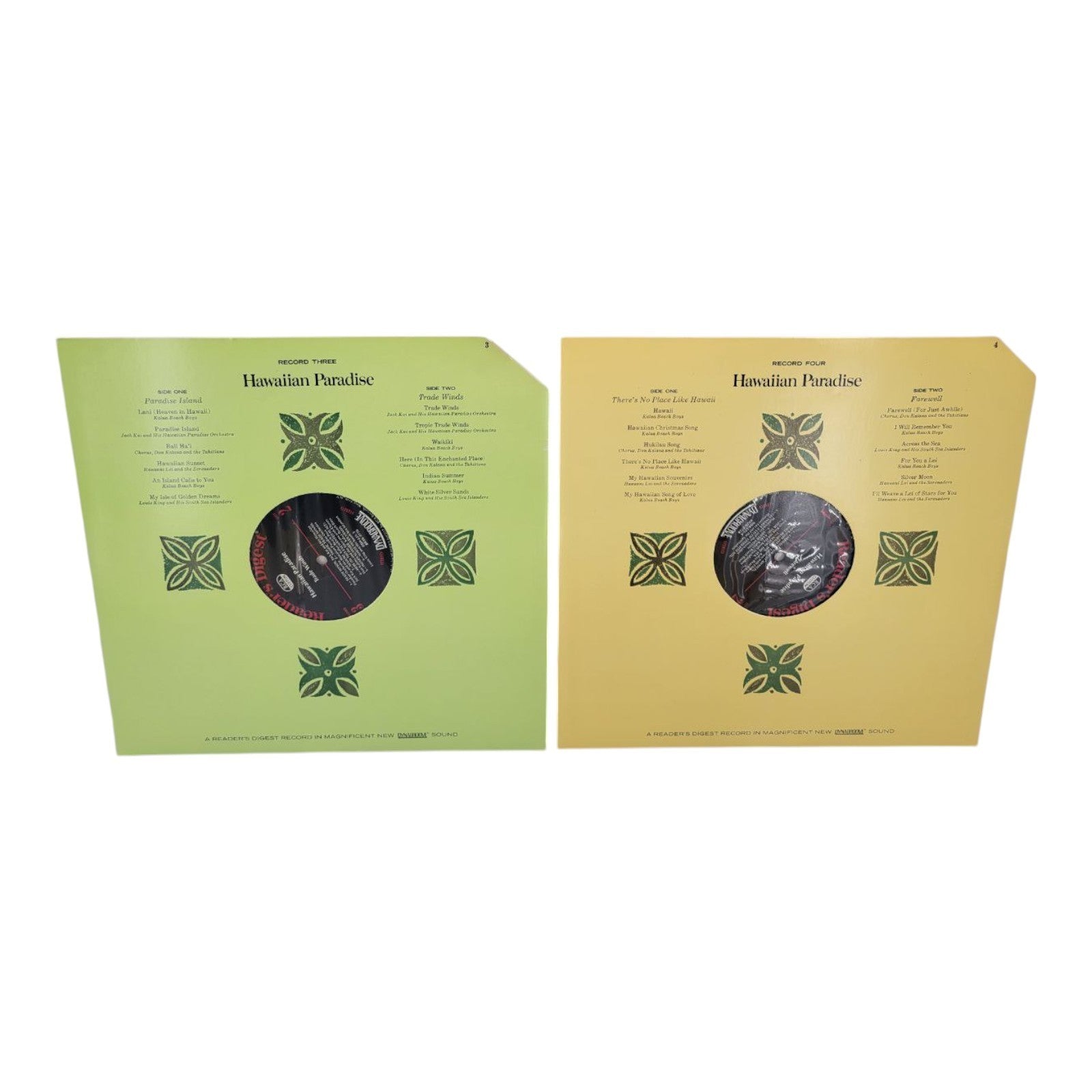 Readers Digest Hawaiian Paradise Delightful Music Of The Islands 6 Vinyl LP Set