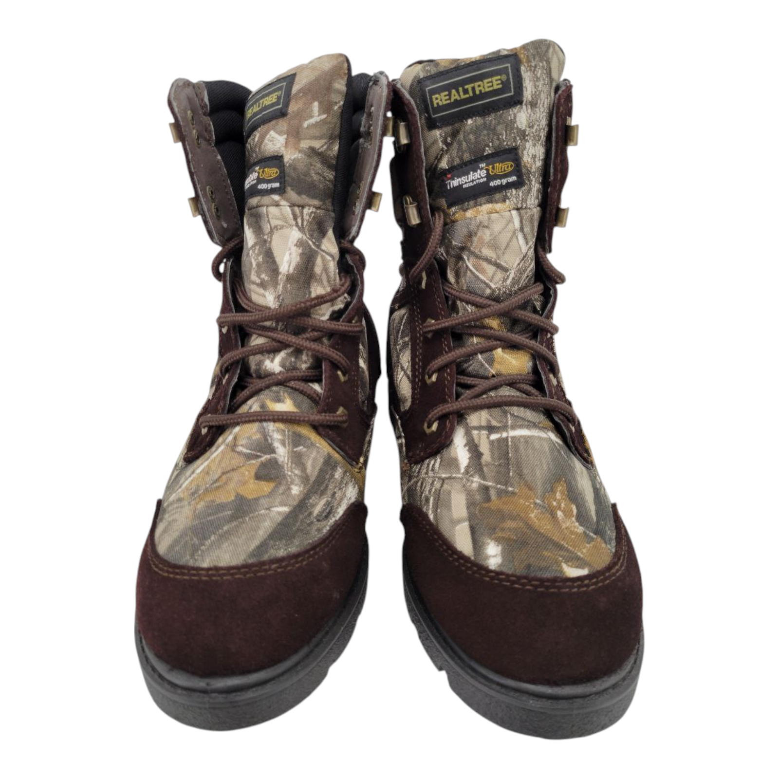 Realtree Camo Waterproof 400g Insulated Hunting Boots Mens Size 9.5
