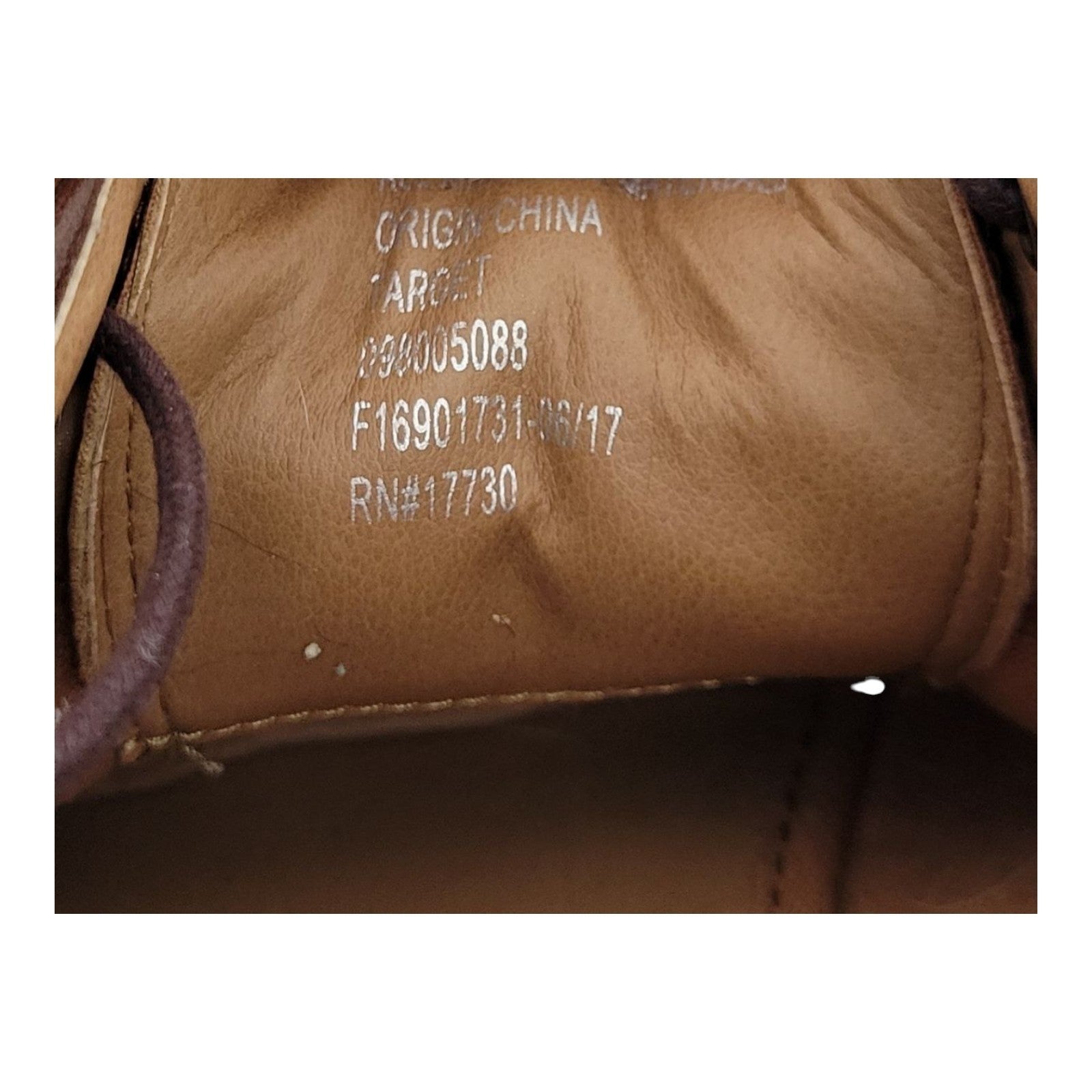 Goodfellow & Co Men's Cap Toe Oxford Dress Shoes Brown Size 12