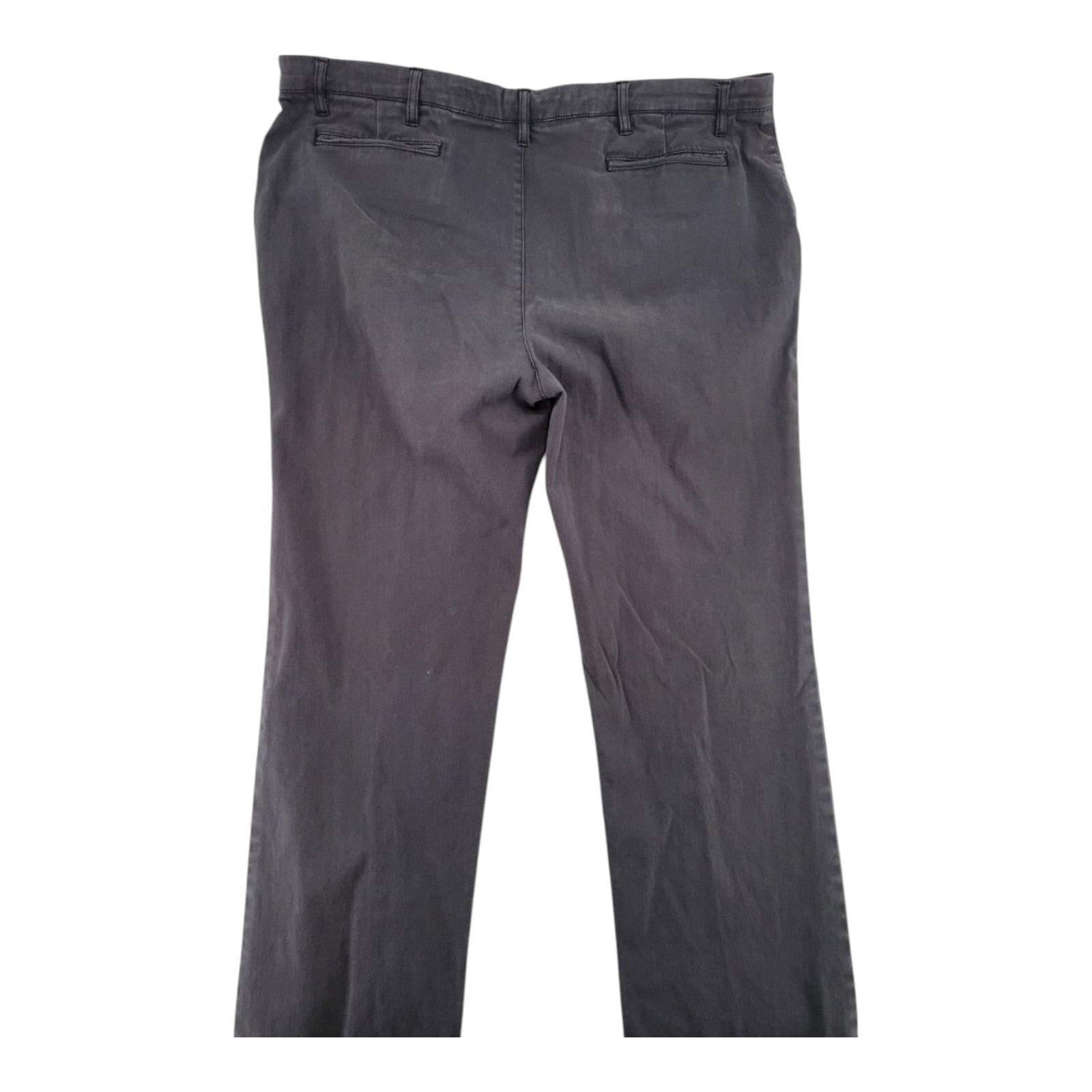 MTailor Mens Gray Stretch Chino Pants Cotton Spandex Size 42