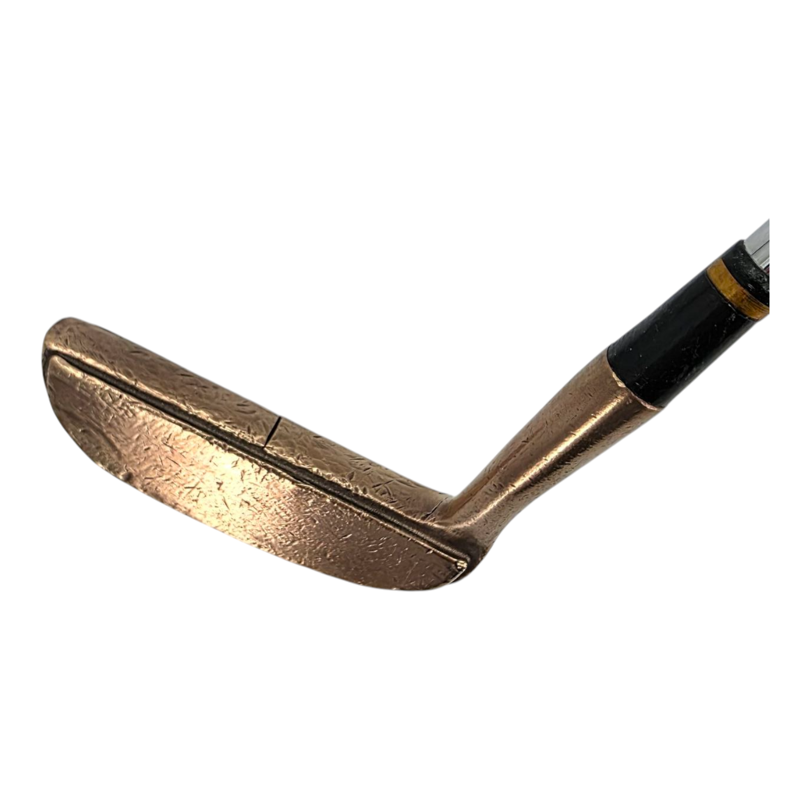 Spalding 66 Blade Putter Copper Finish Golf Club Mens RH Steel Shaft 35"