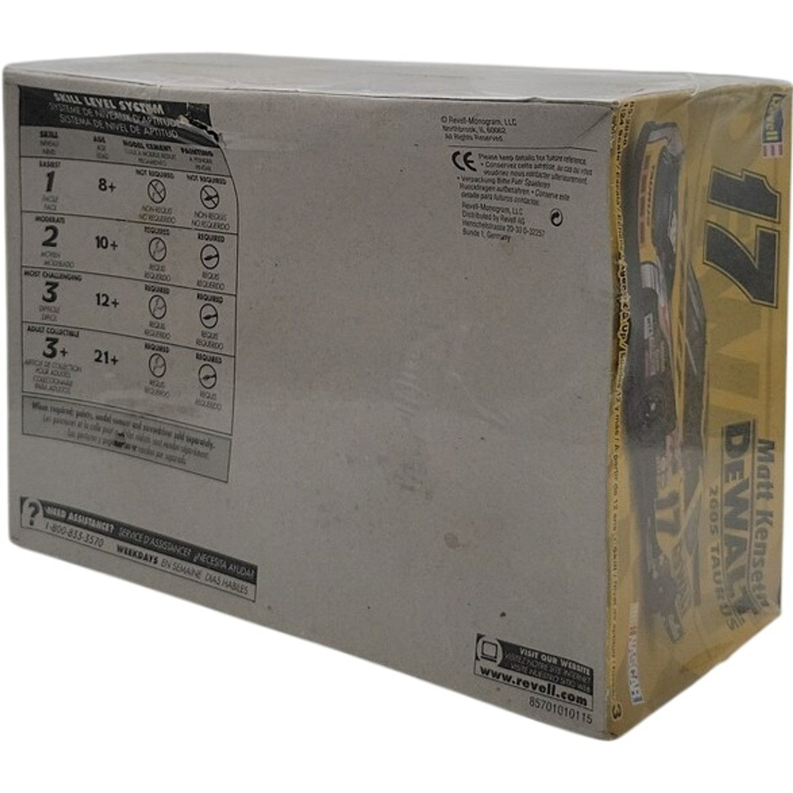 Matt Kenseth Dewalt 2005 Taurus Nascar Model Kit 1/24 Revell 17