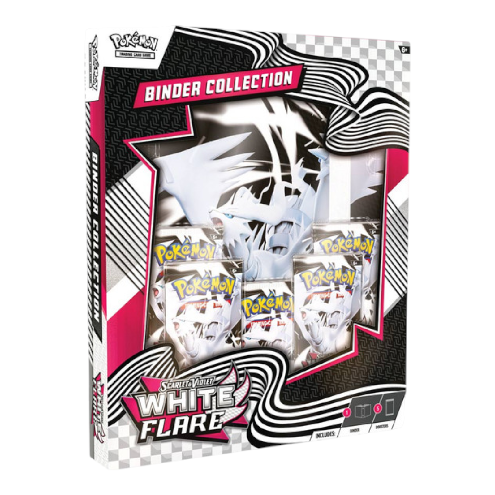 Pokémon TCG Scarlet & Violet White Flare Binder Collection